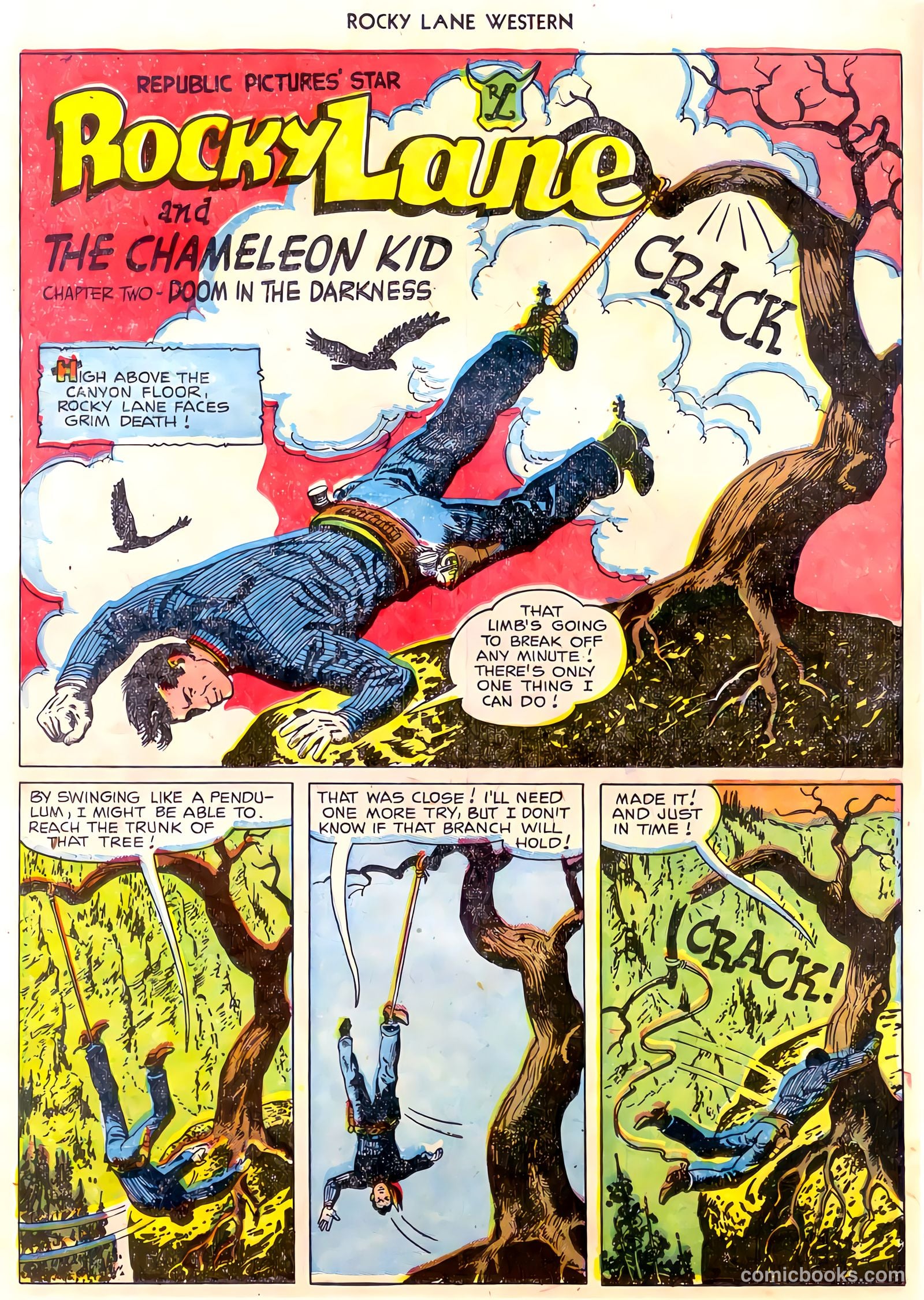 Rocky Lane Western #30 — page 16 of 36