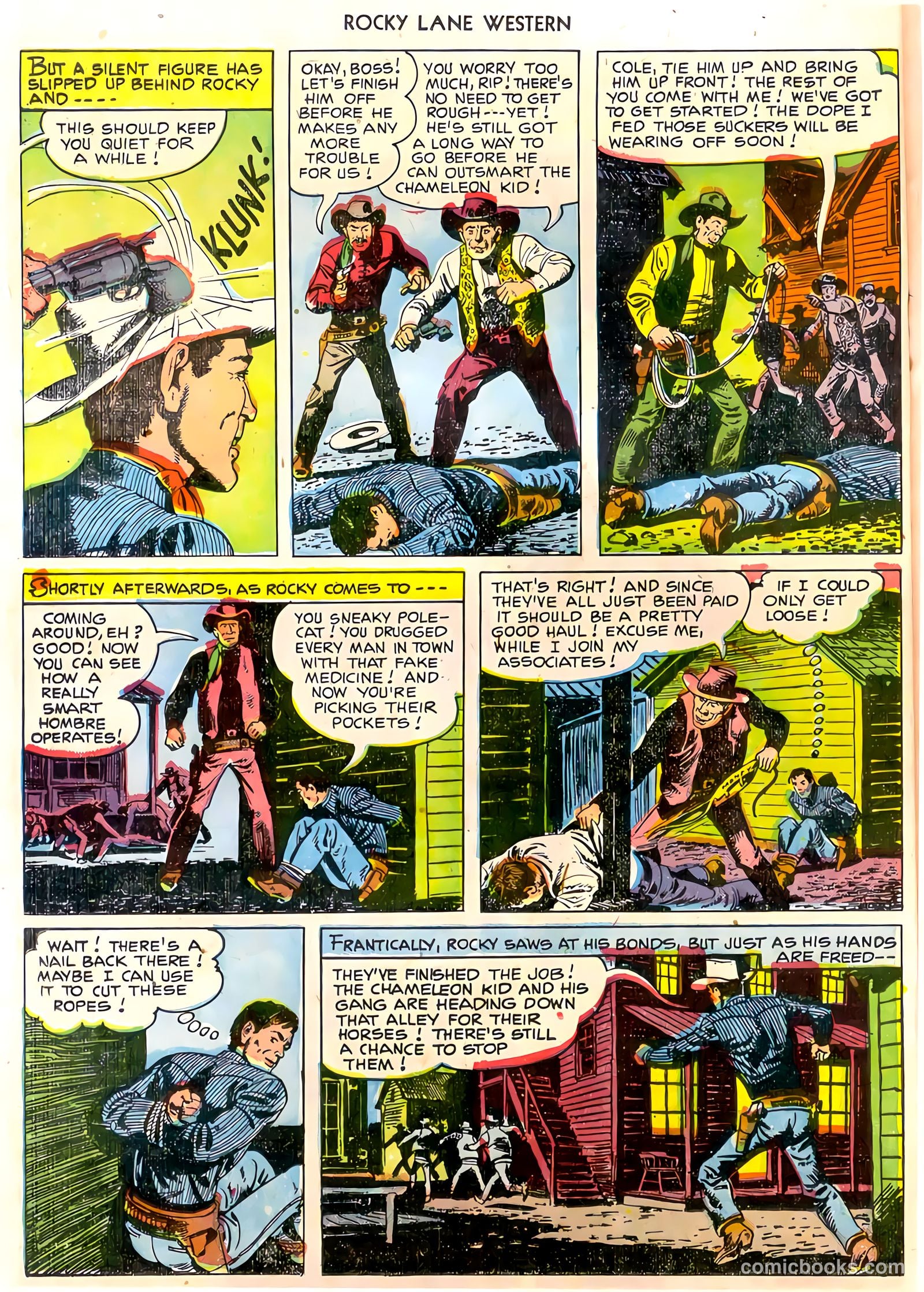 Rocky Lane Western #30 — page 20 of 36