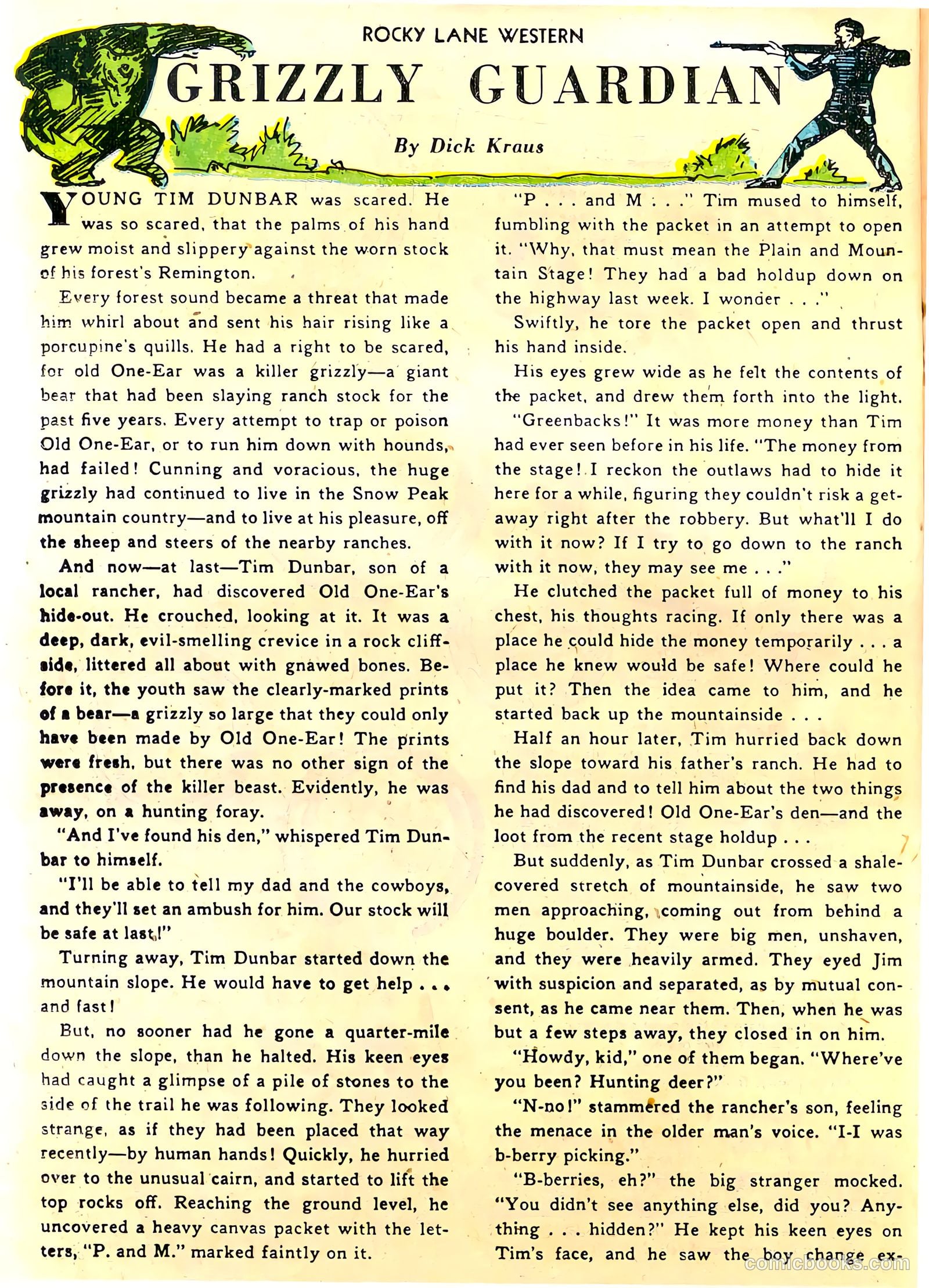 Rocky Lane Western #30 — page 24 of 36