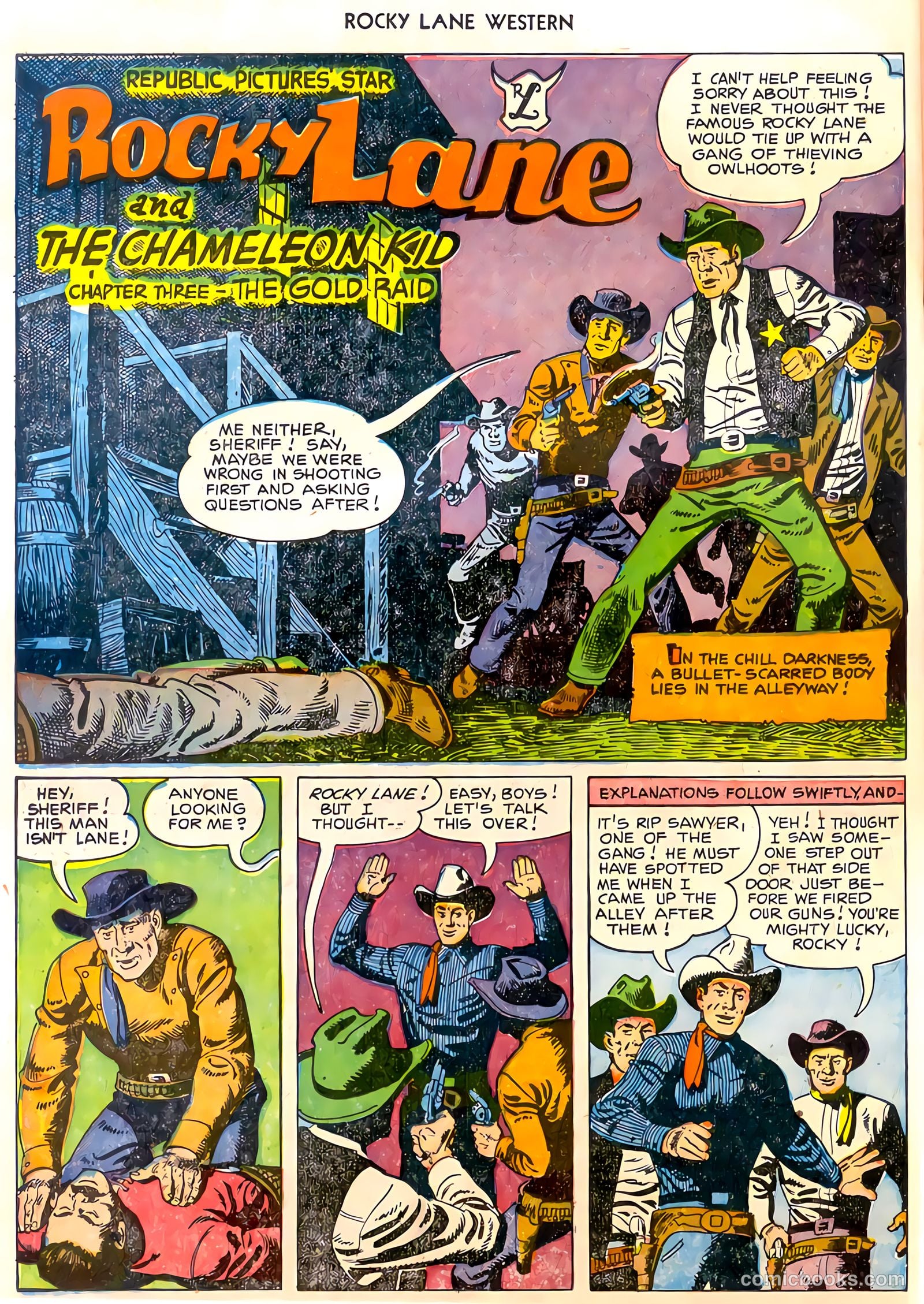 Rocky Lane Western #30 — page 26 of 36