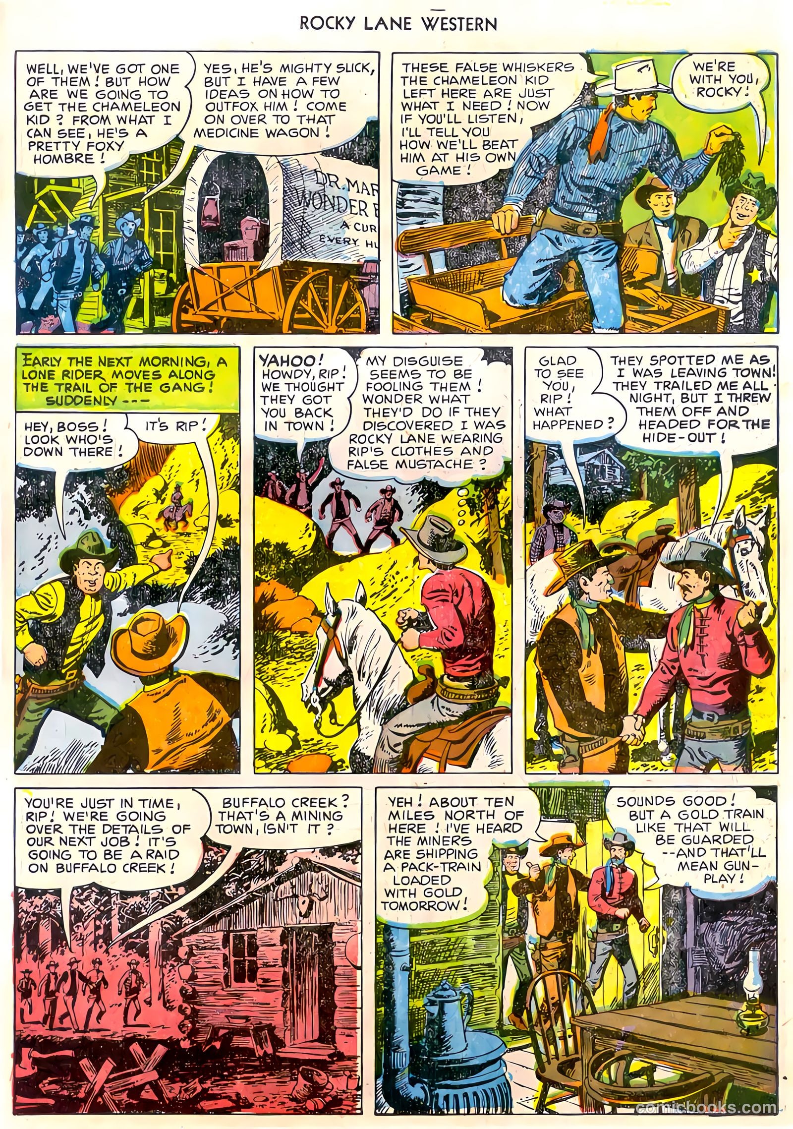 Rocky Lane Western #30 — page 27 of 36
