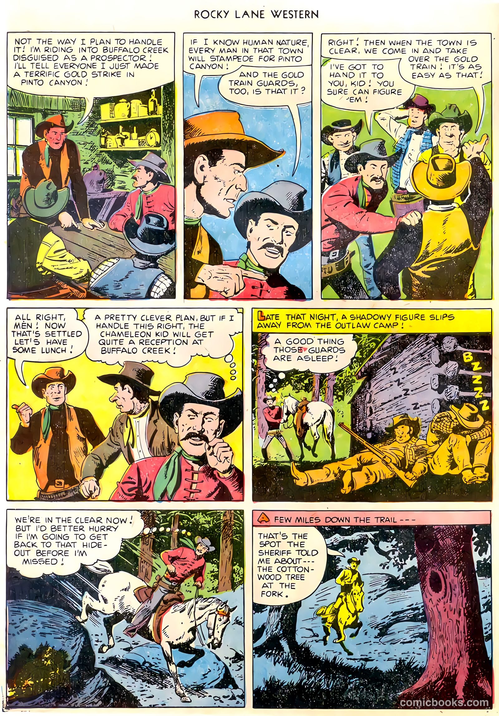 Rocky Lane Western #30 — page 28 of 36