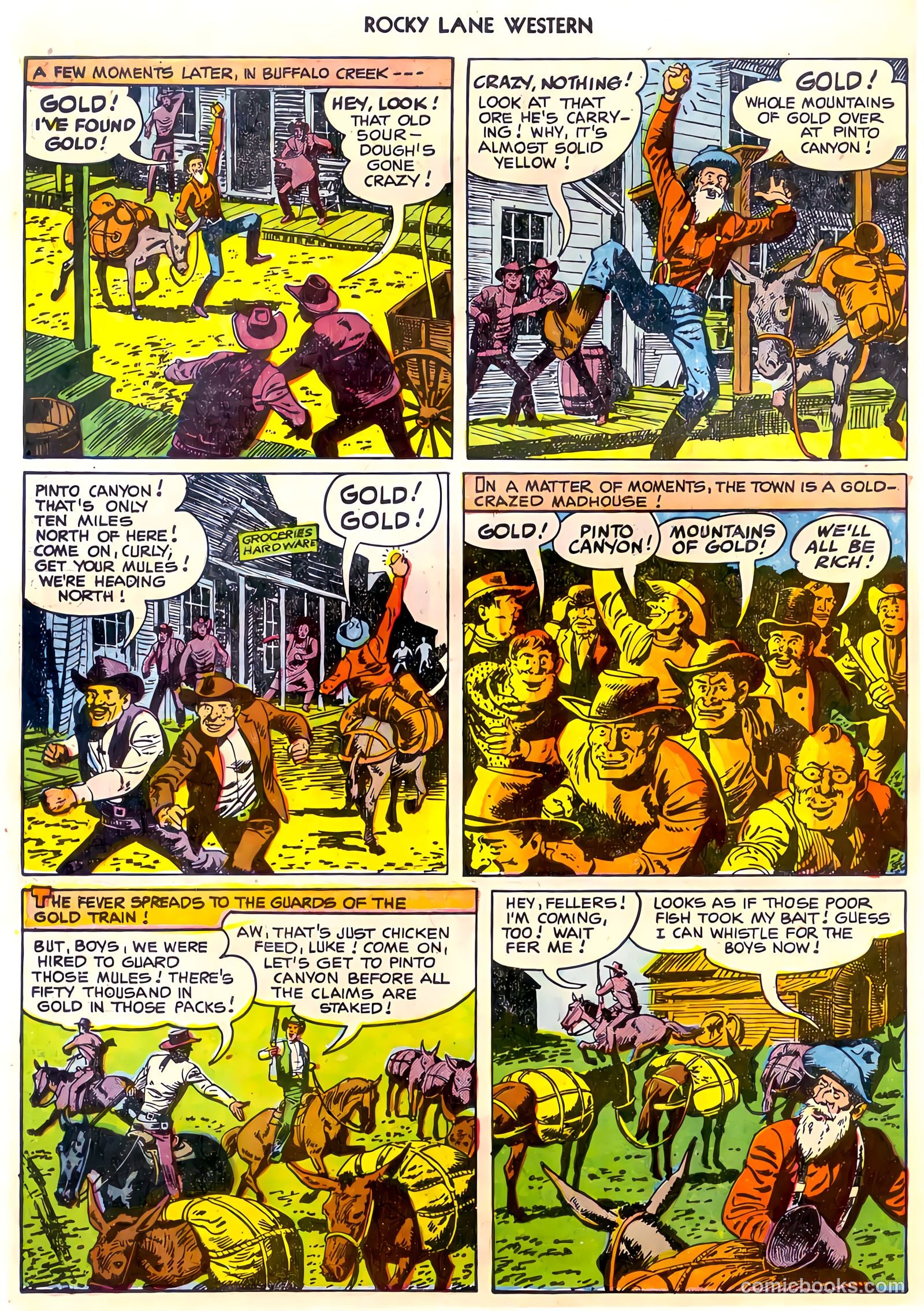 Rocky Lane Western #30 — page 30 of 36