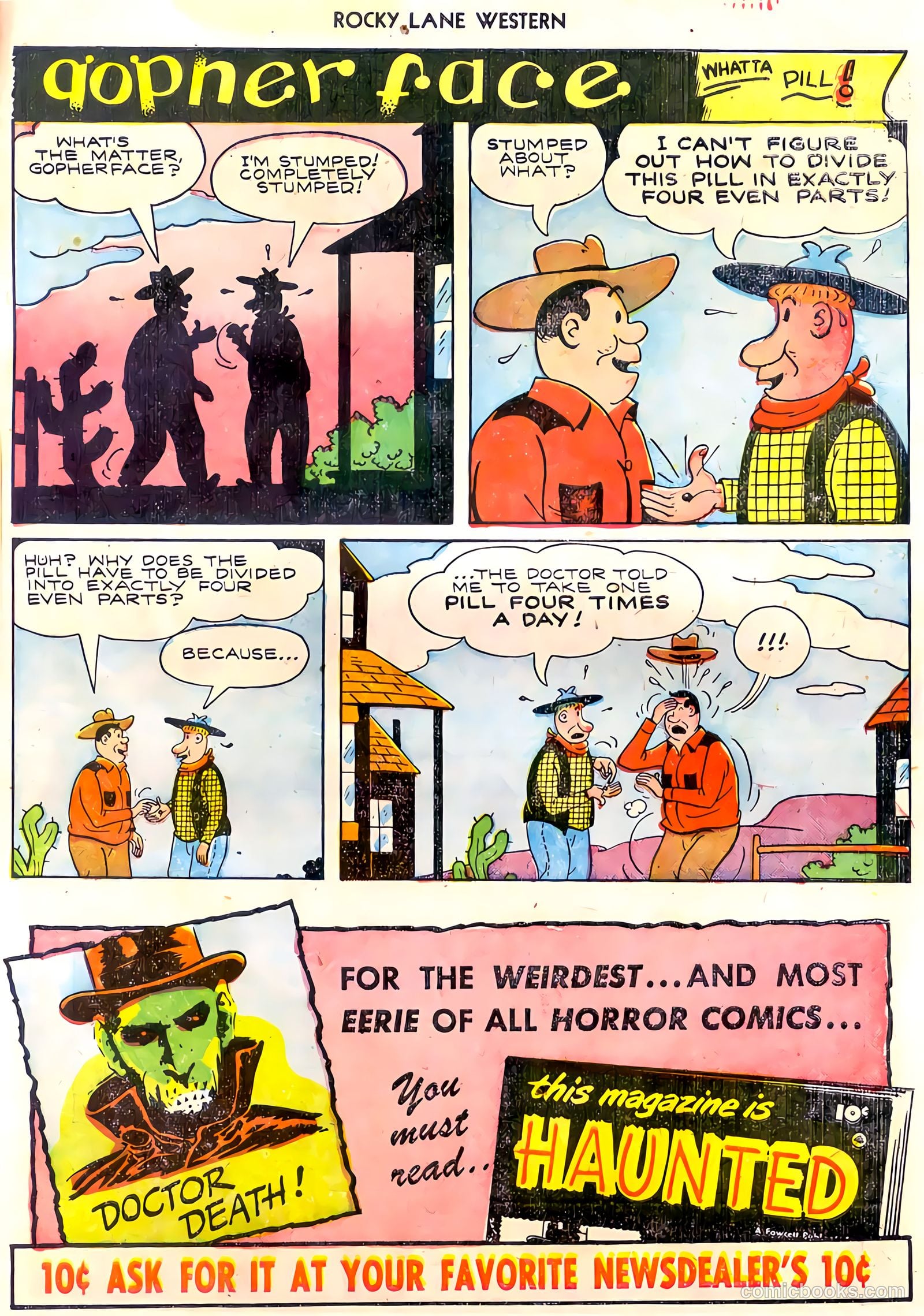 Rocky Lane Western #30 — page 33 of 36