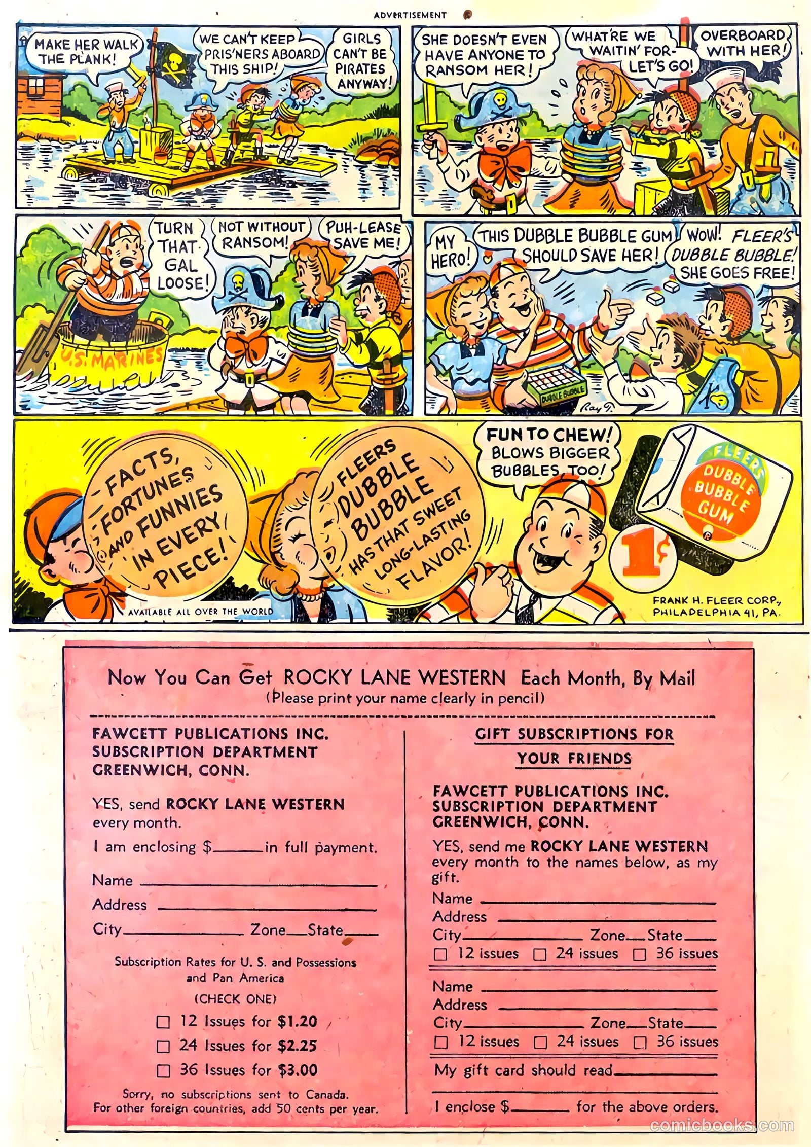 Rocky Lane Western #30 — page 34 of 36