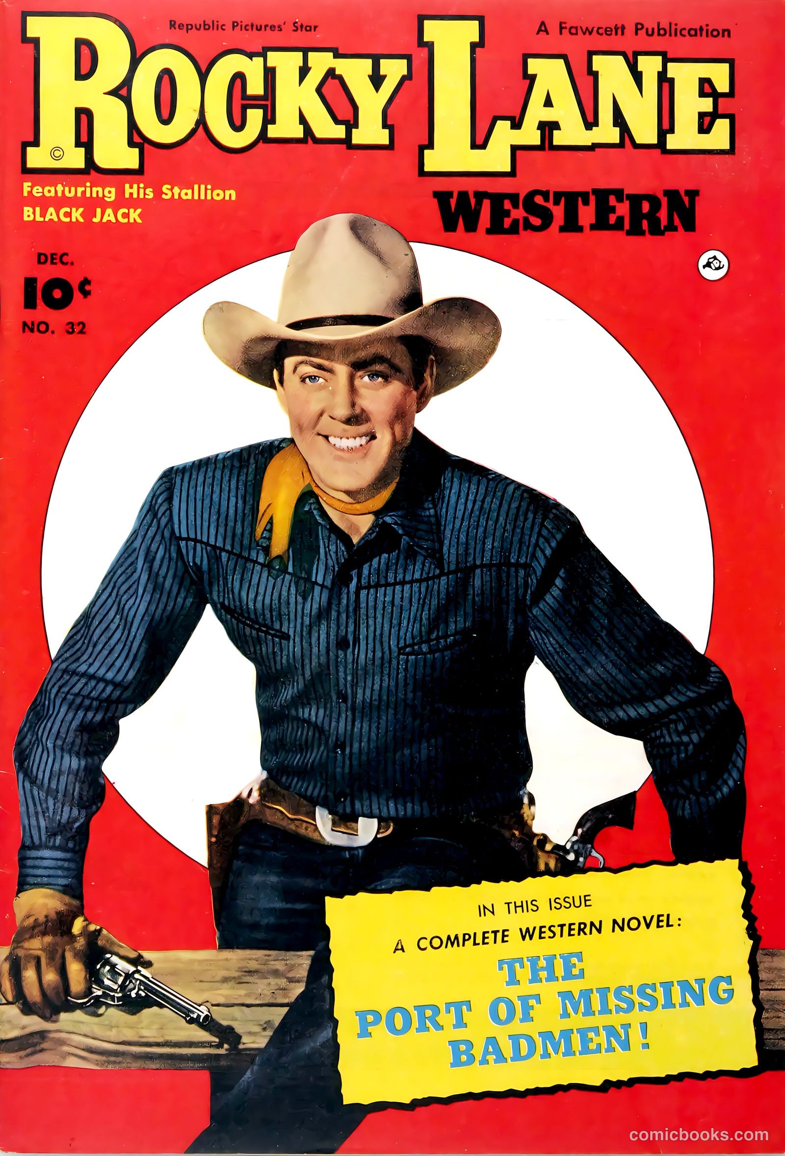 Rocky Lane Western #32 — page 1 of 33