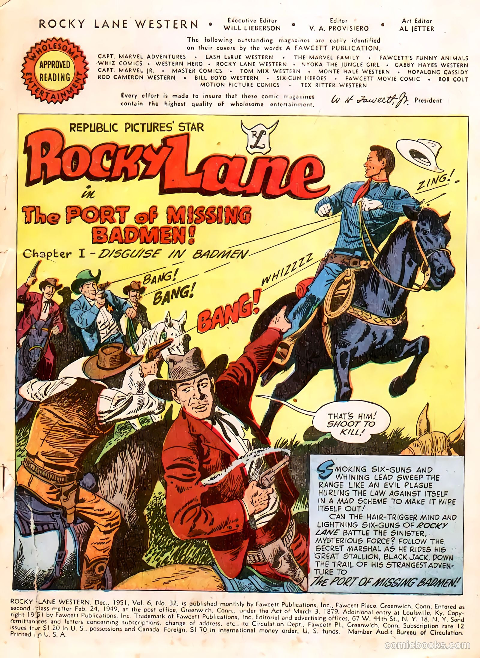 Rocky Lane Western #32 — page 2 of 33