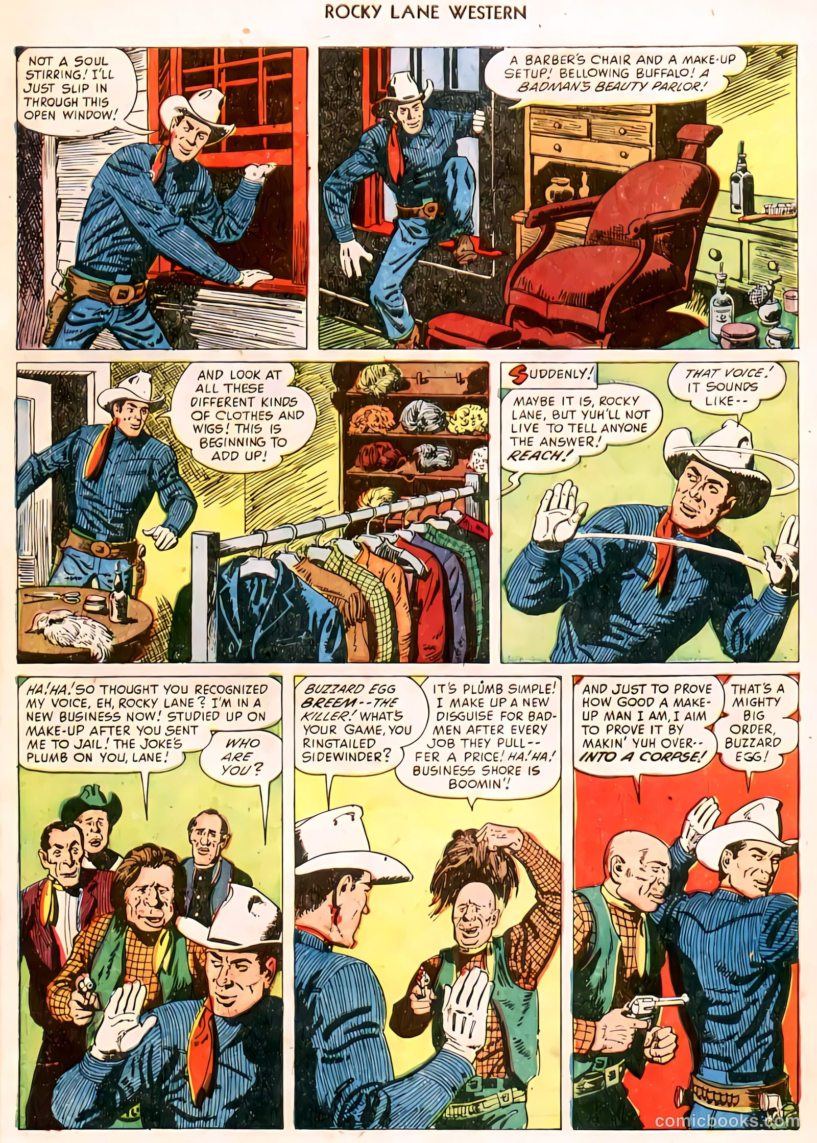 Rocky Lane Western #32 — page 6 of 33