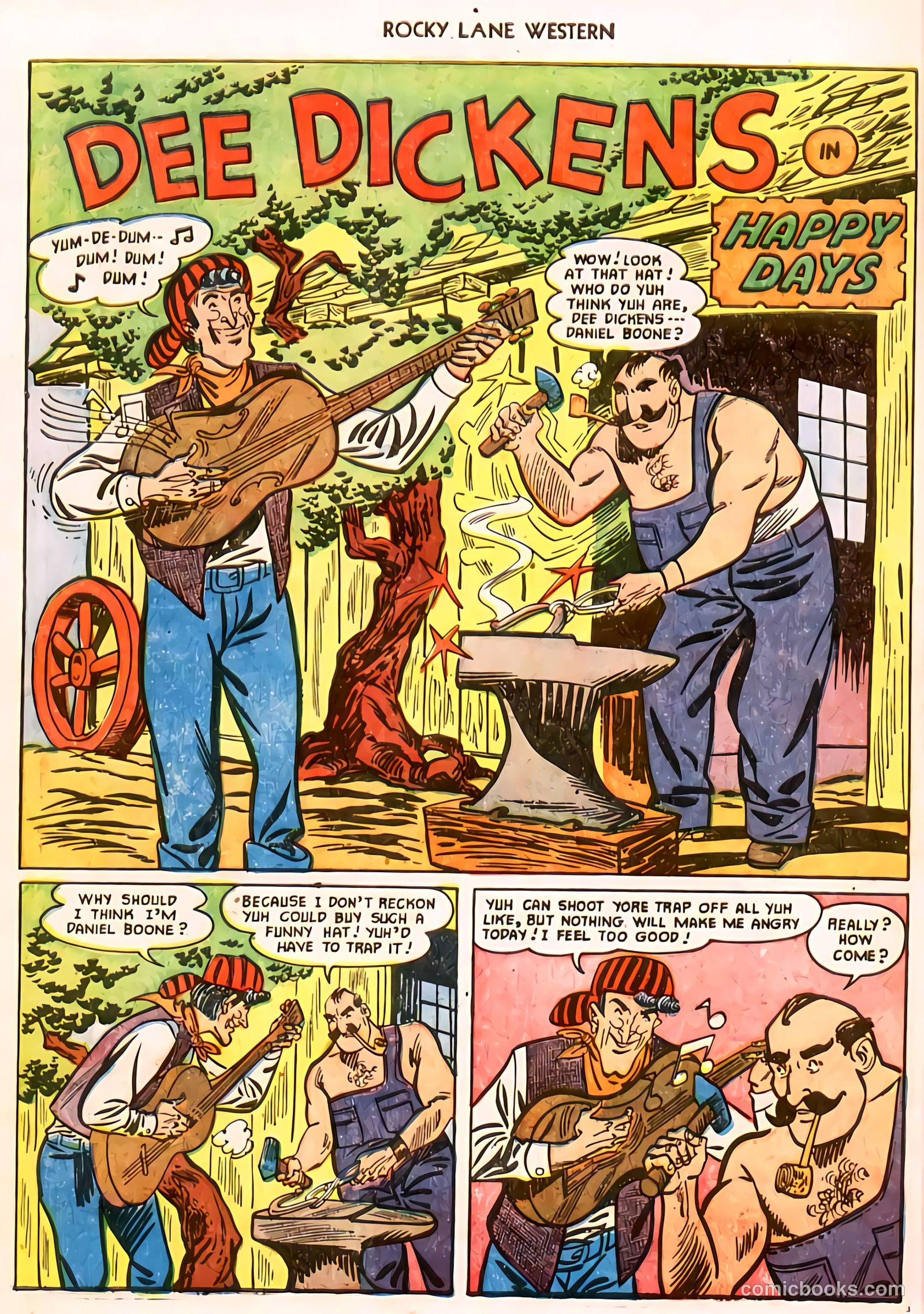 Rocky Lane Western #32 — page 9 of 33
