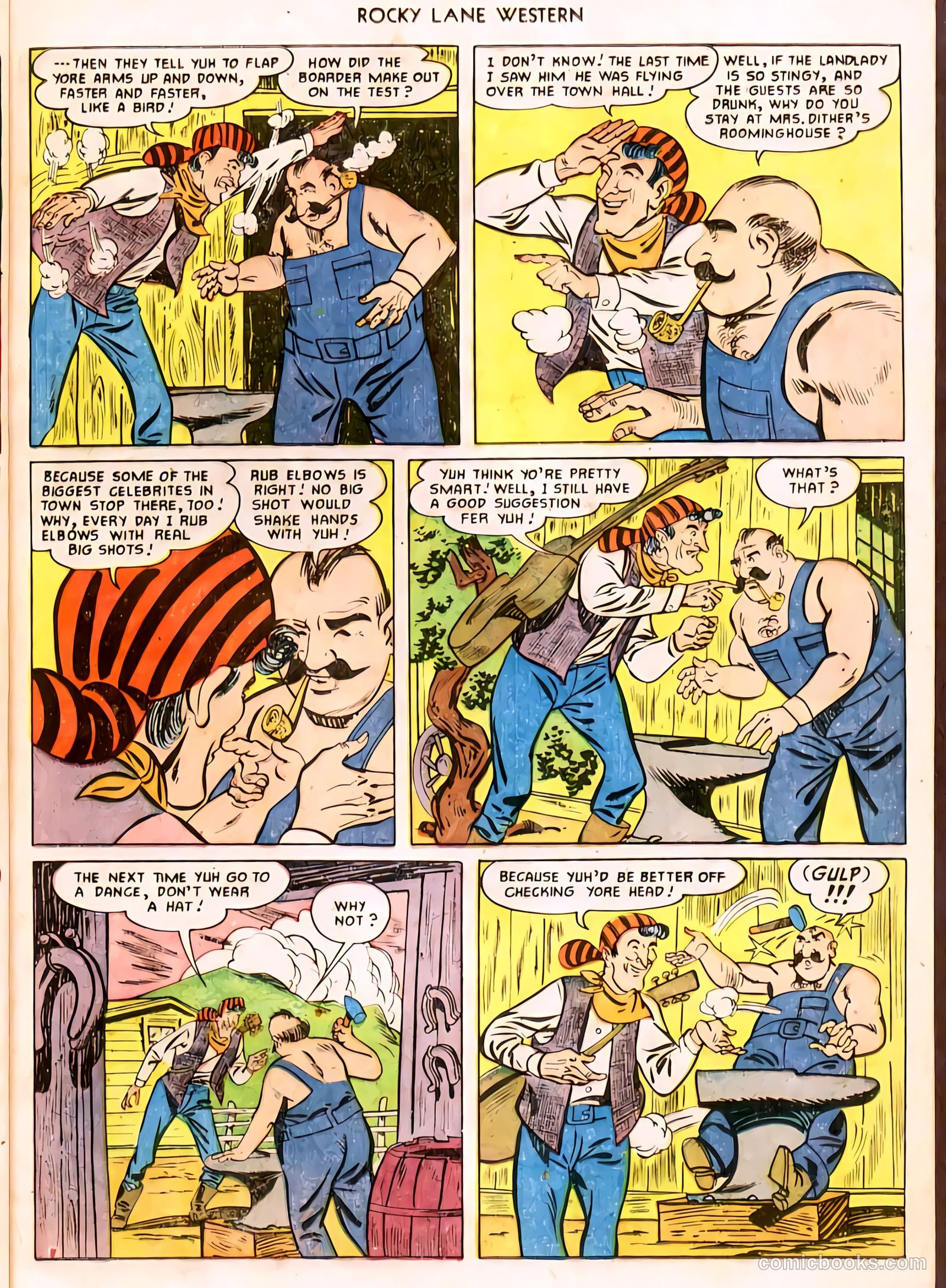 Rocky Lane Western #32 — page 12 of 33