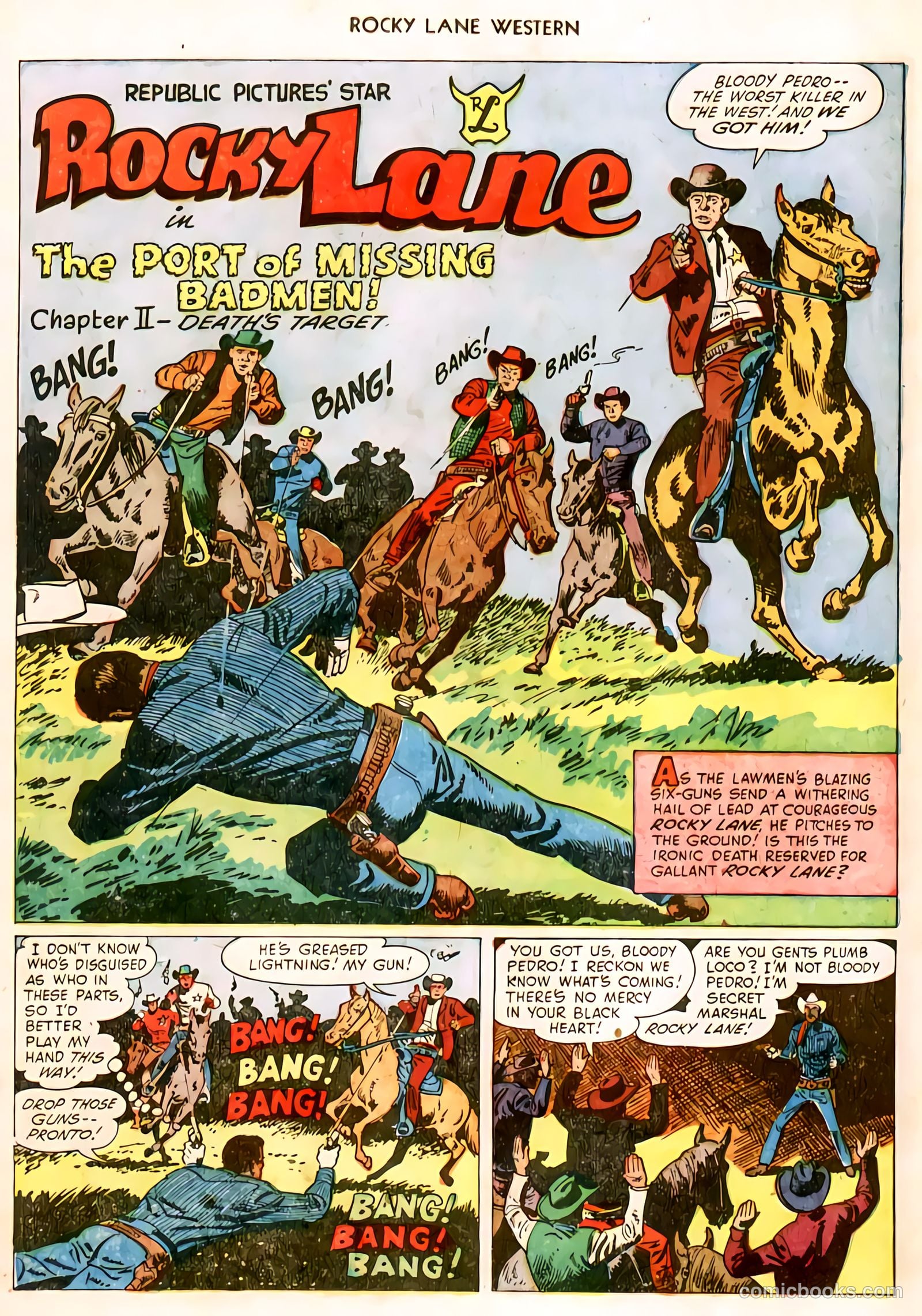 Rocky Lane Western #32 — page 13 of 33
