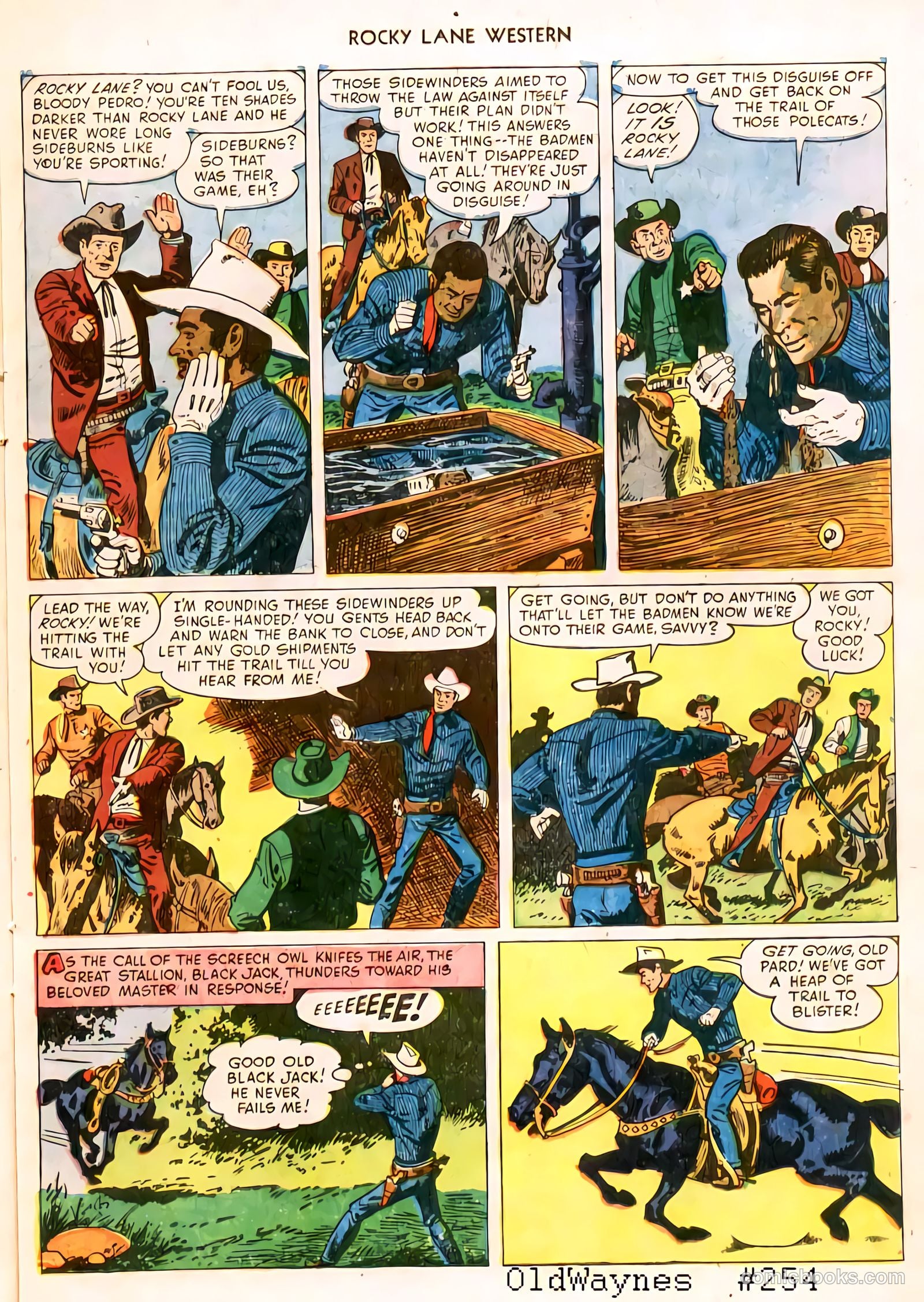 Rocky Lane Western #32 — page 14 of 33
