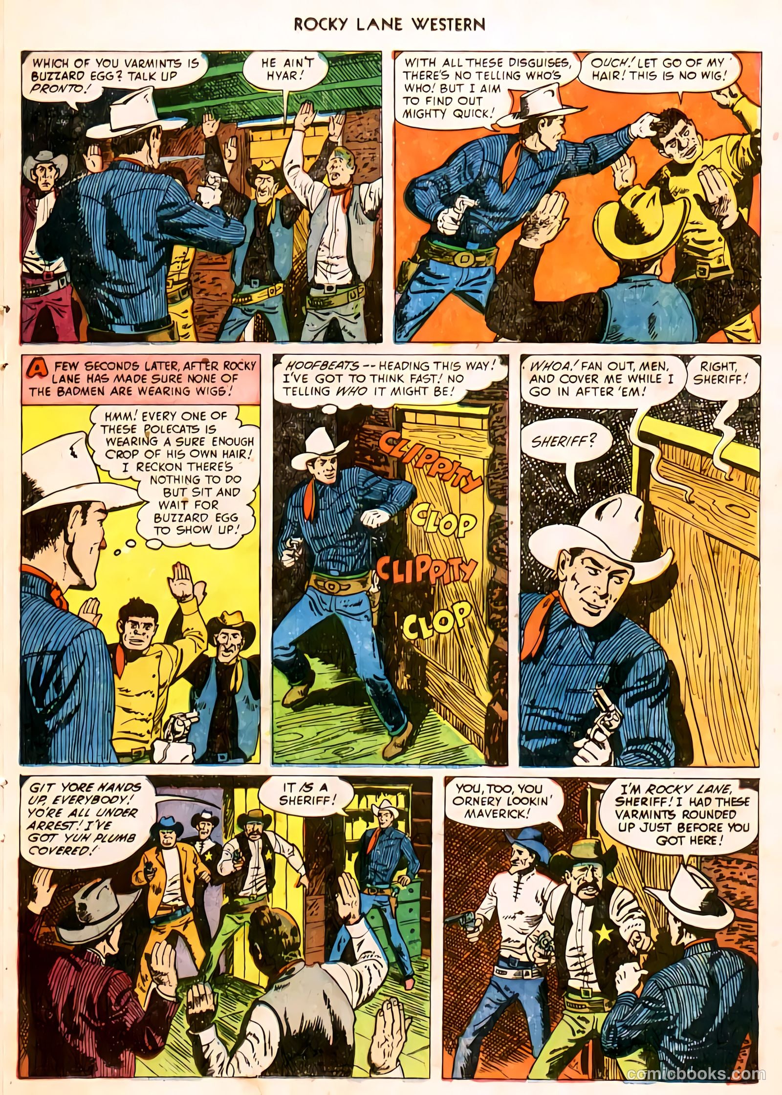 Rocky Lane Western #32 — page 16 of 33