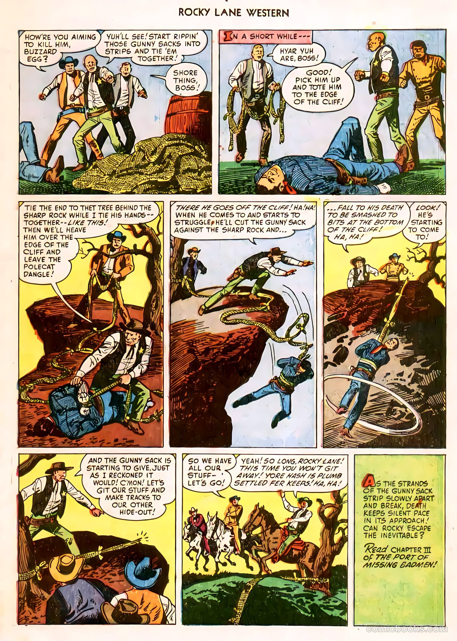 Rocky Lane Western #32 — page 18 of 33