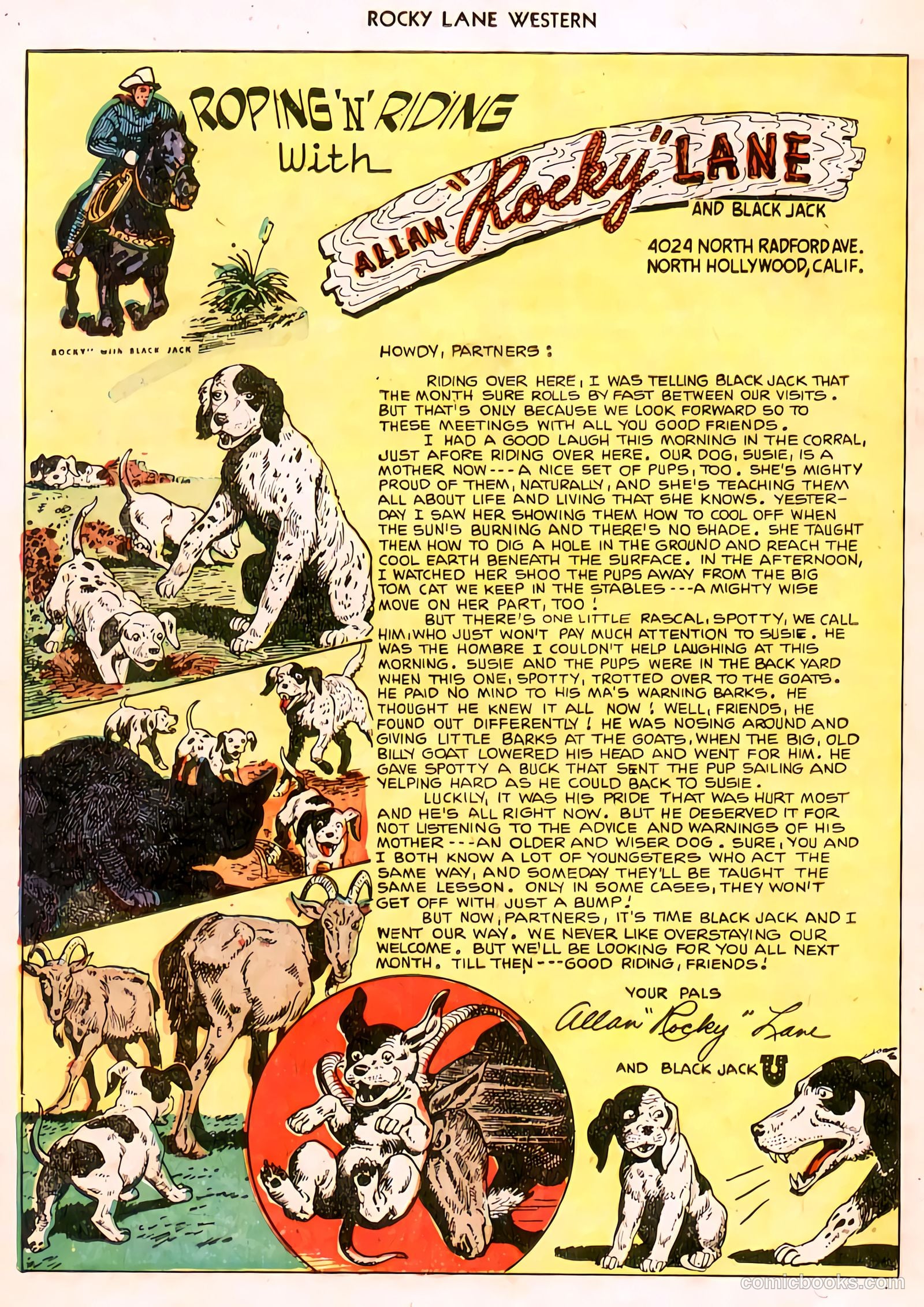 Rocky Lane Western #32 — page 21 of 33