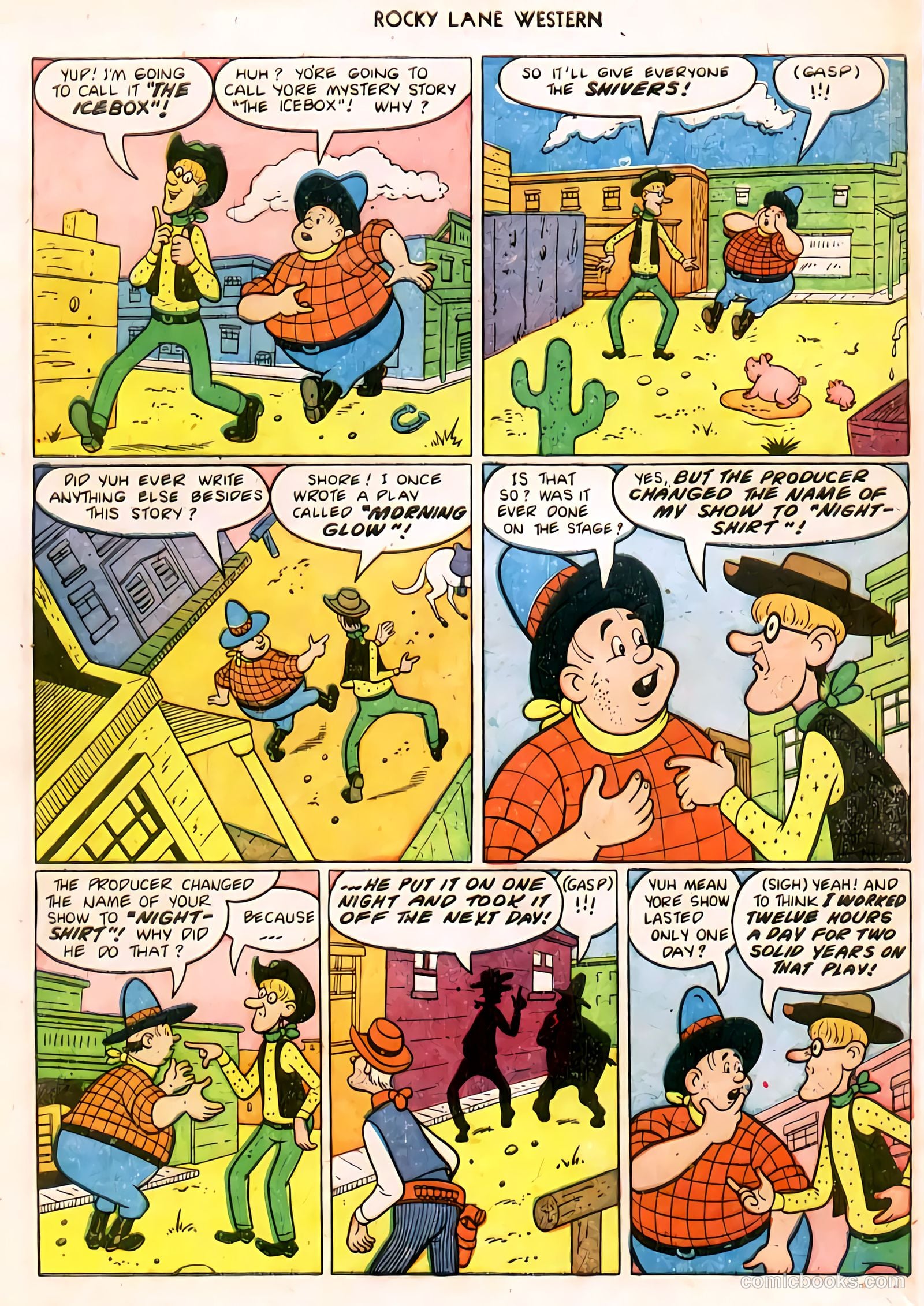 Rocky Lane Western #32 — page 31 of 33
