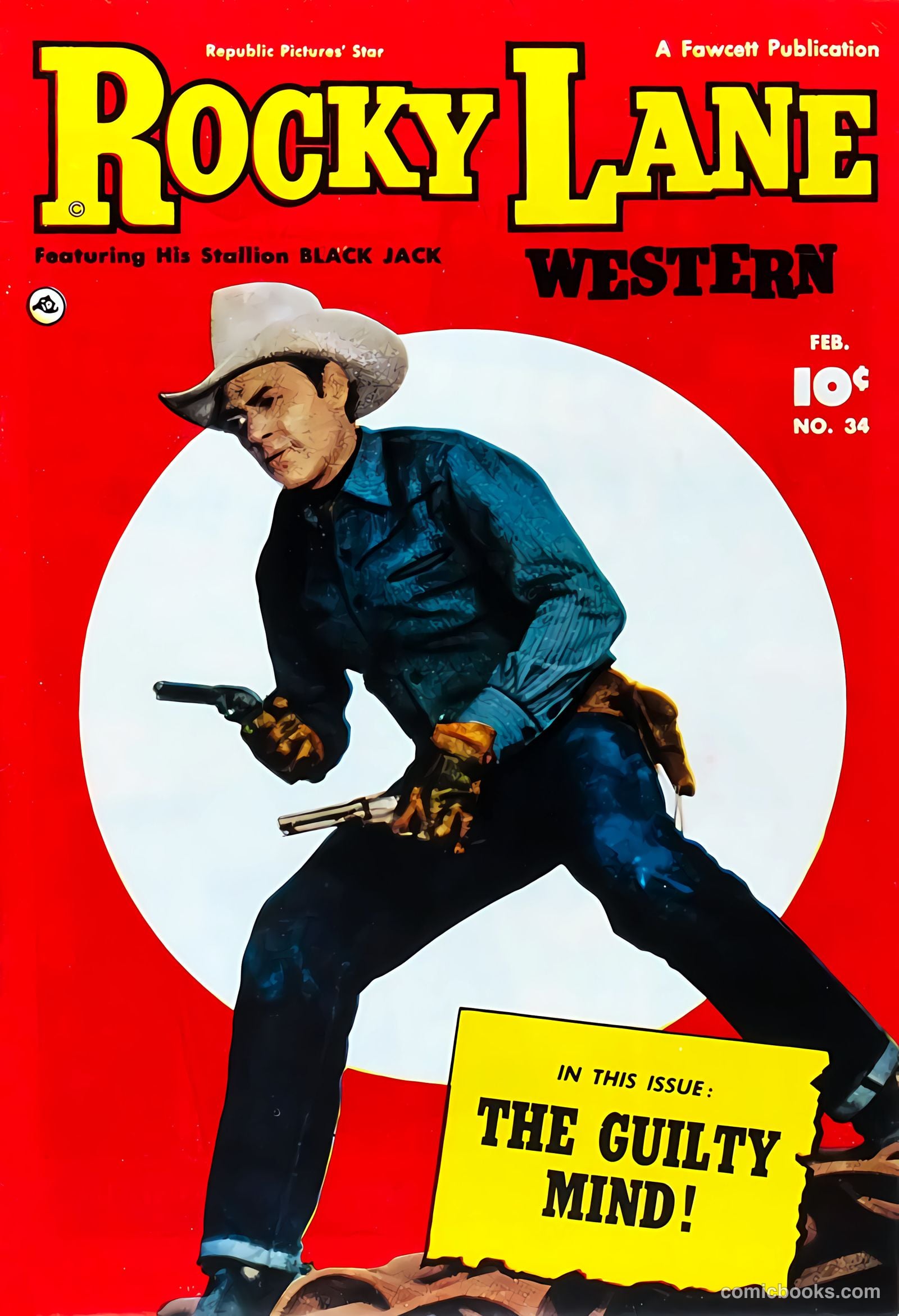 Rocky Lane Western #34 — page 1 of 33