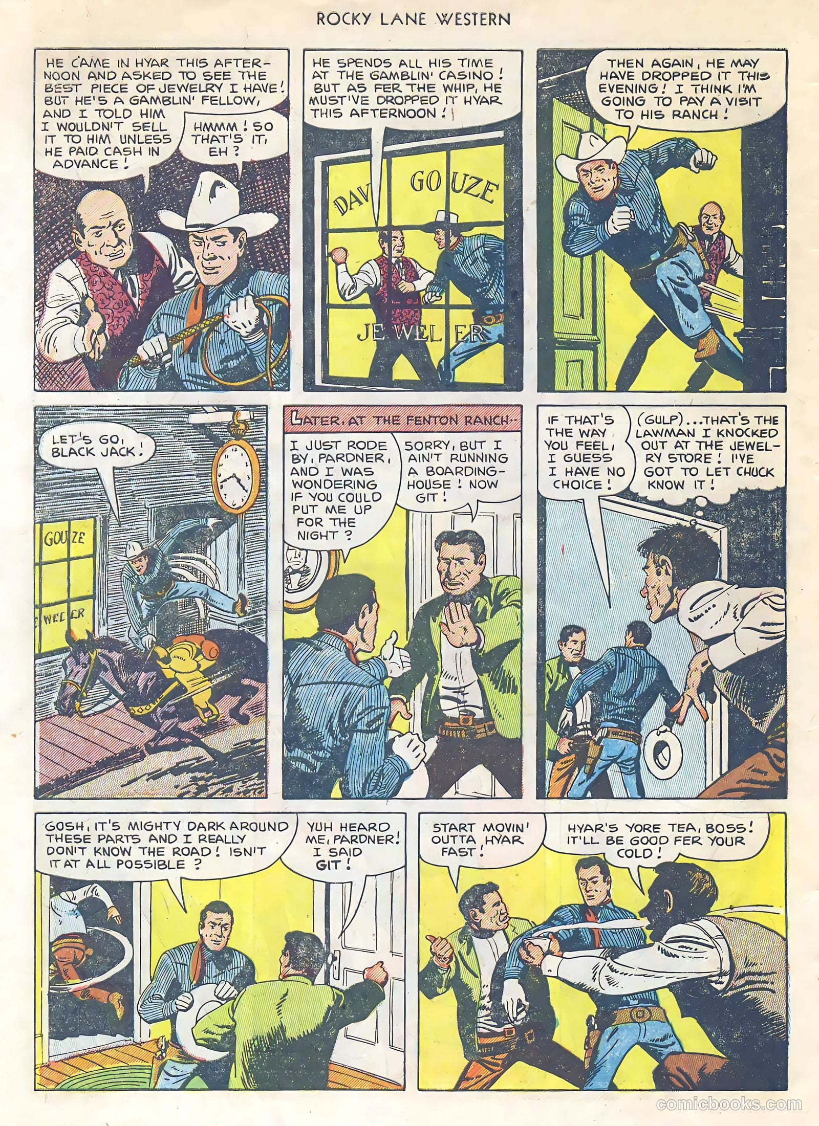 Rocky Lane Western #34 — page 5 of 33