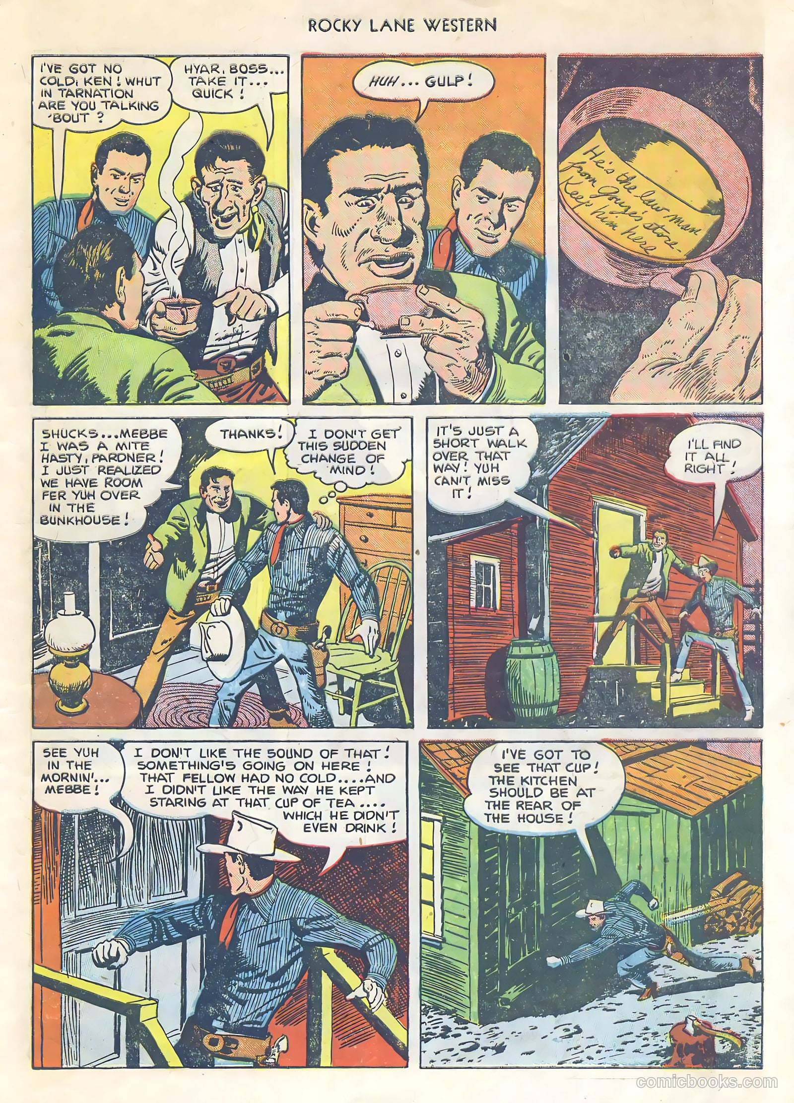 Rocky Lane Western #34 — page 6 of 33