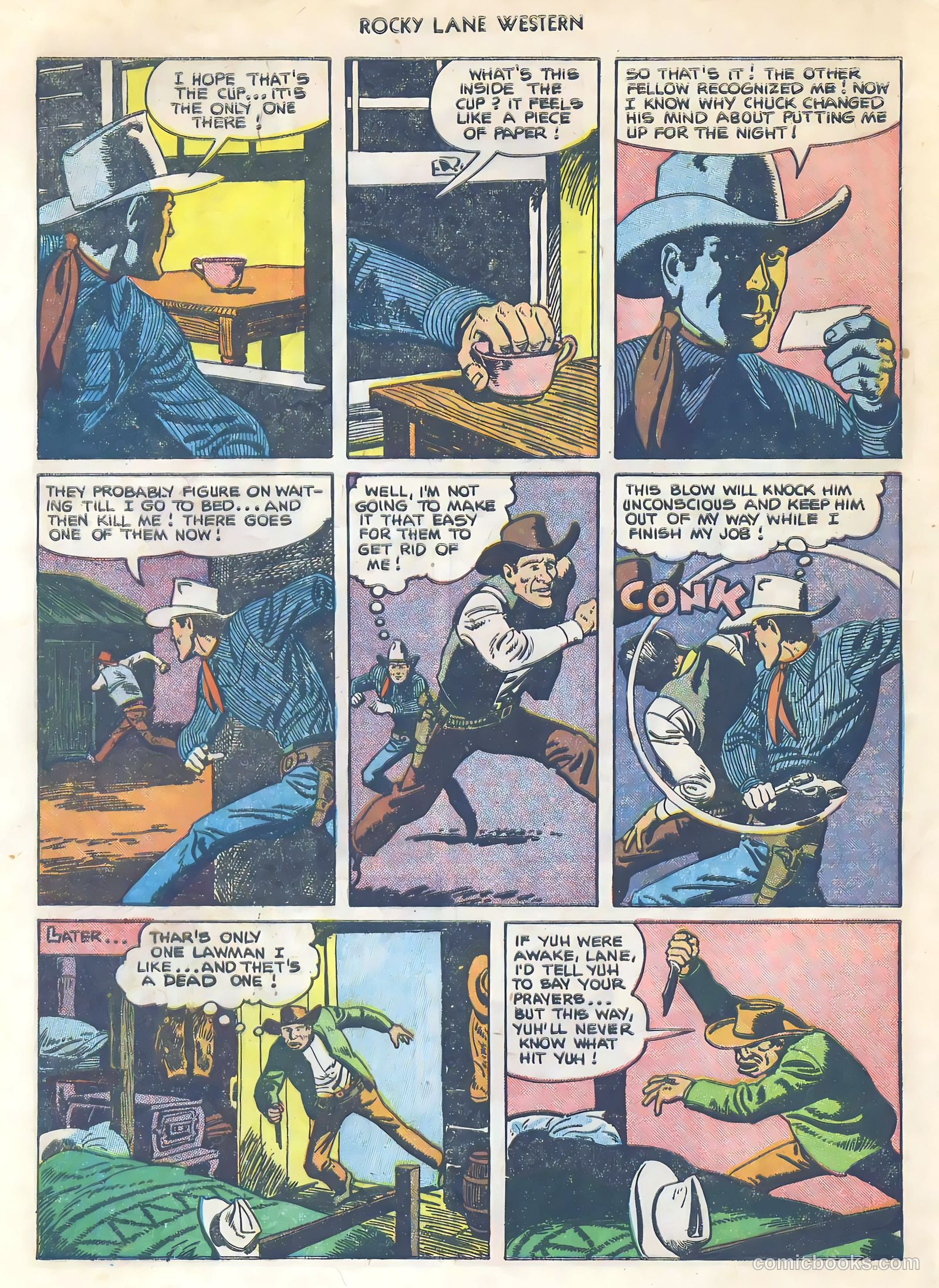 Rocky Lane Western #34 — page 7 of 33