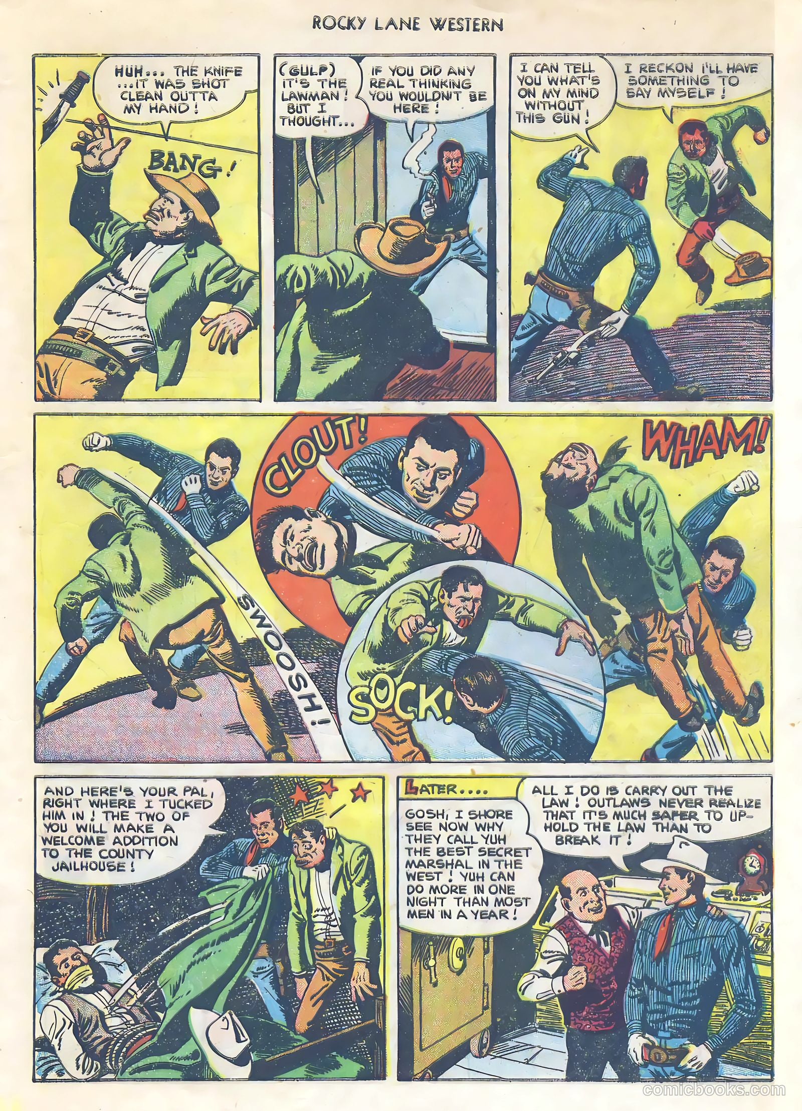 Rocky Lane Western #34 — page 8 of 33