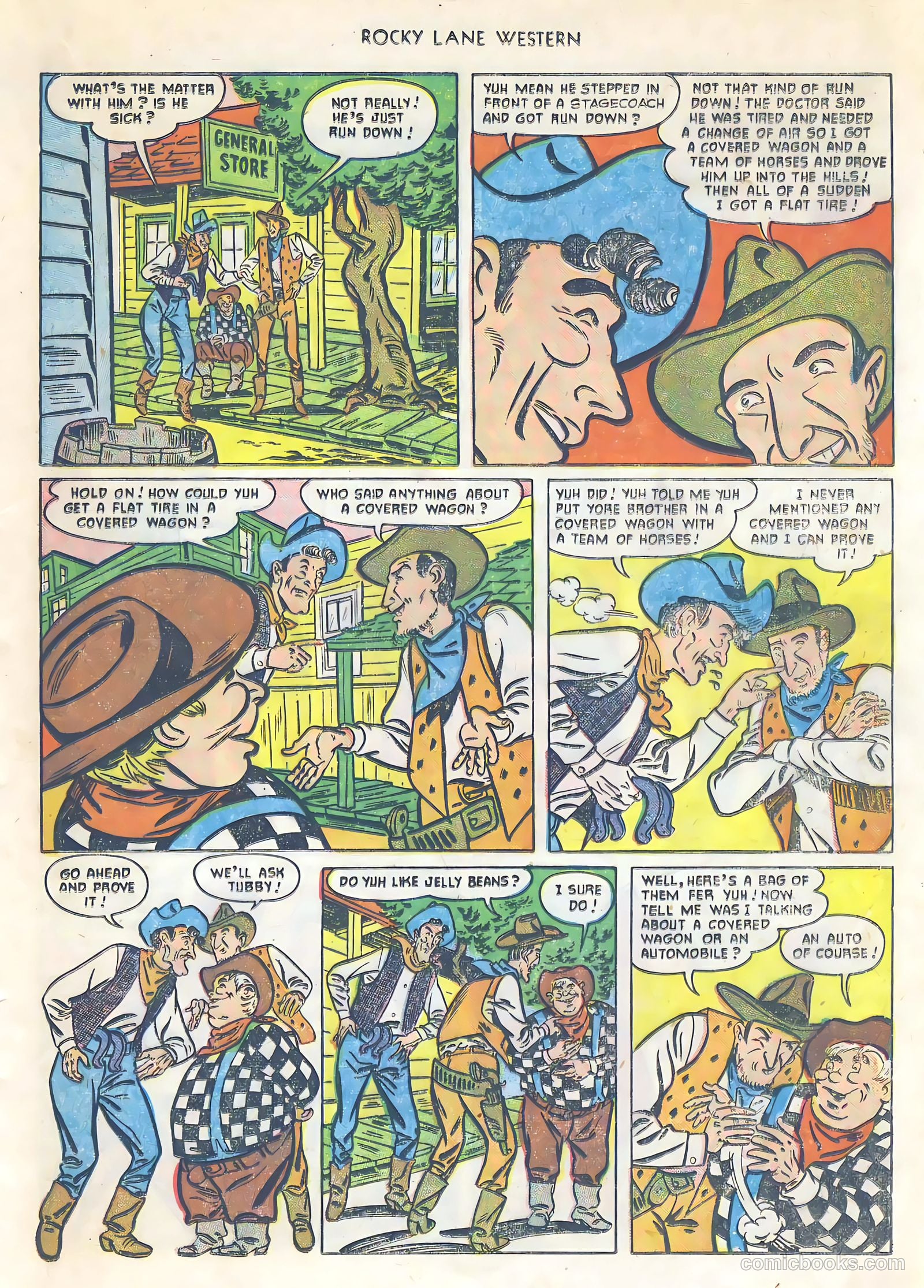 Rocky Lane Western #34 — page 12 of 33