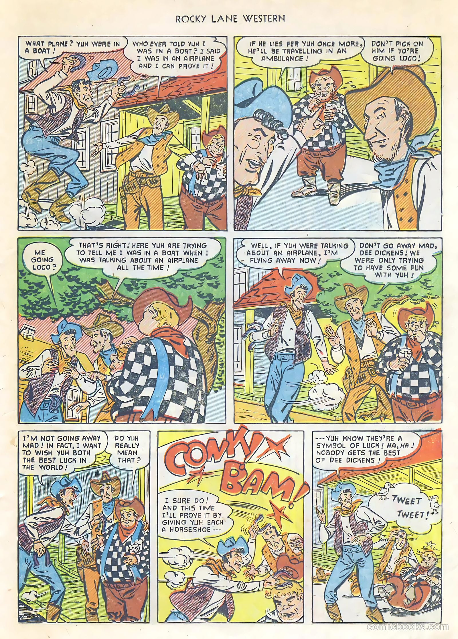 Rocky Lane Western #34 — page 14 of 33