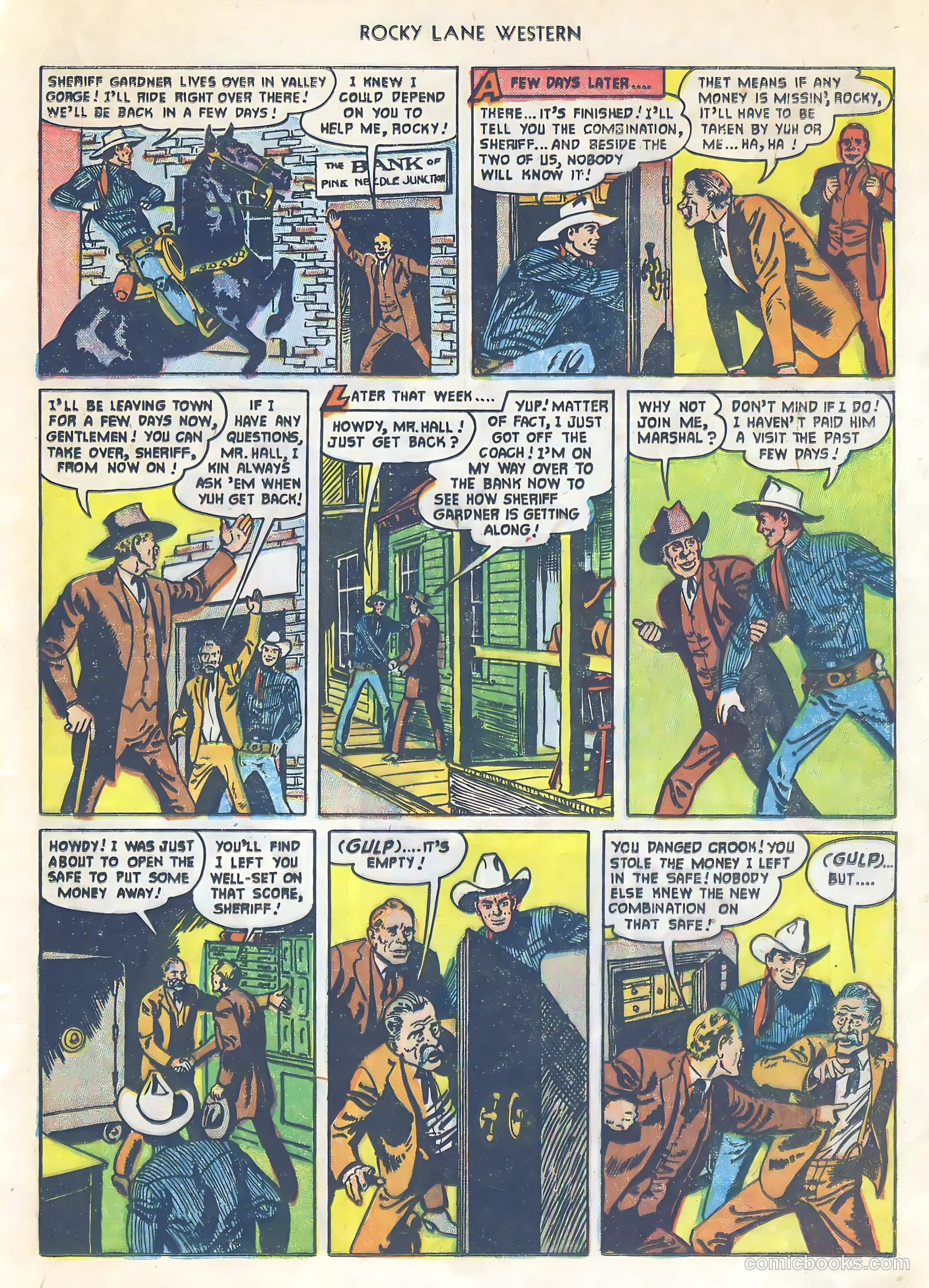 Rocky Lane Western #34 — page 16 of 33