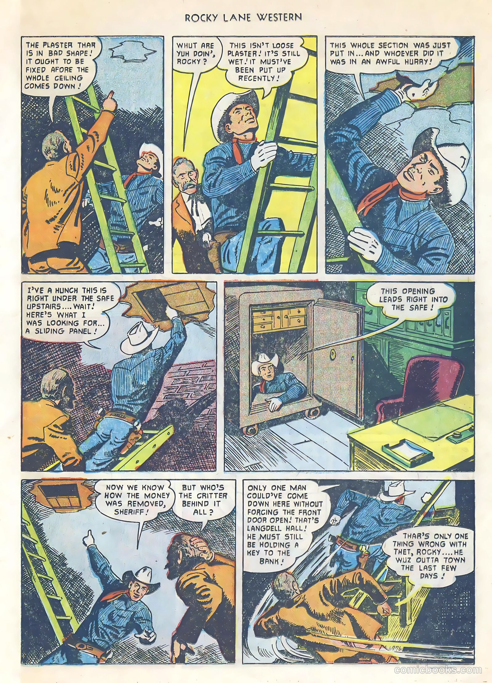 Rocky Lane Western #34 — page 18 of 33