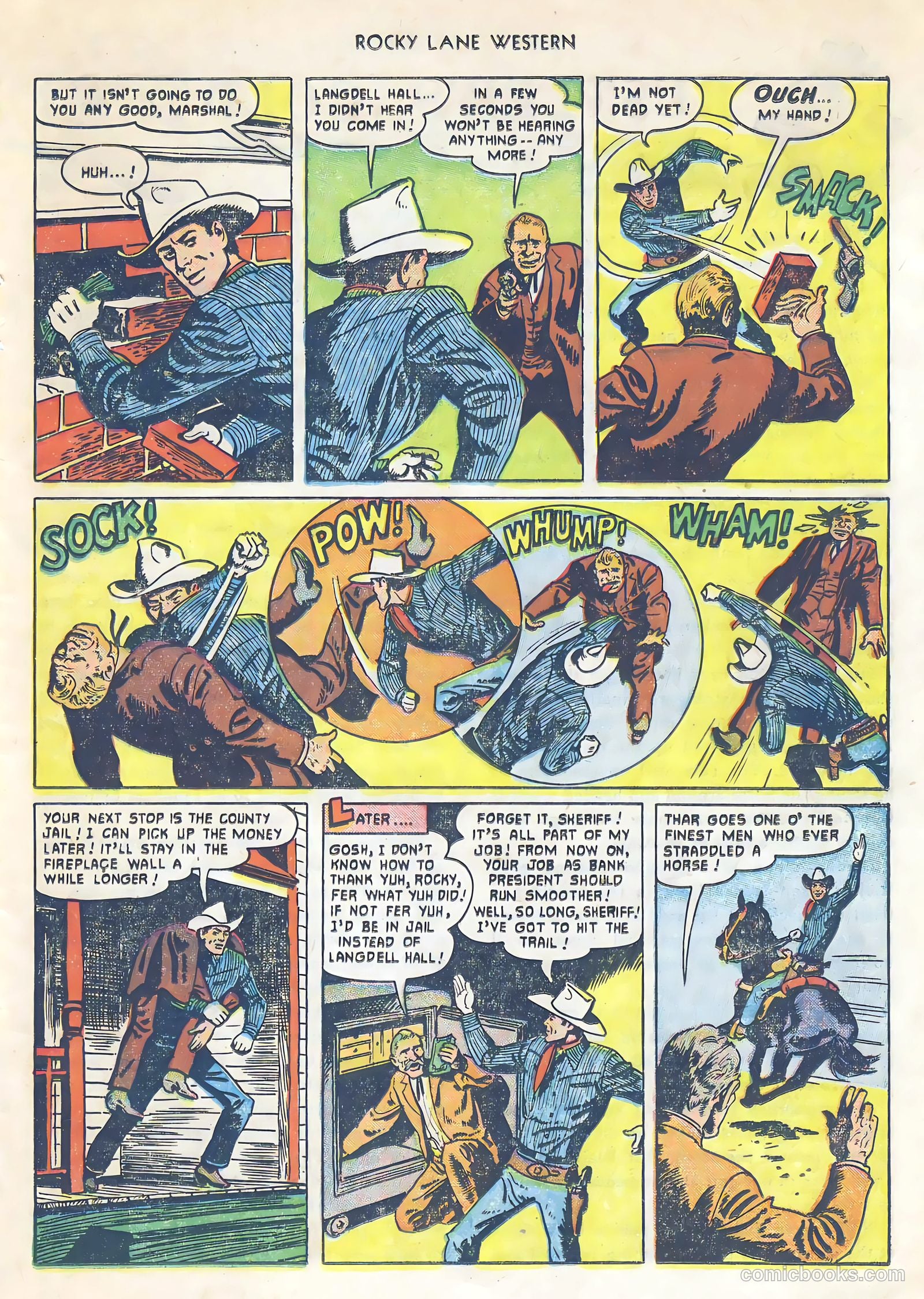 Rocky Lane Western #34 — page 20 of 33