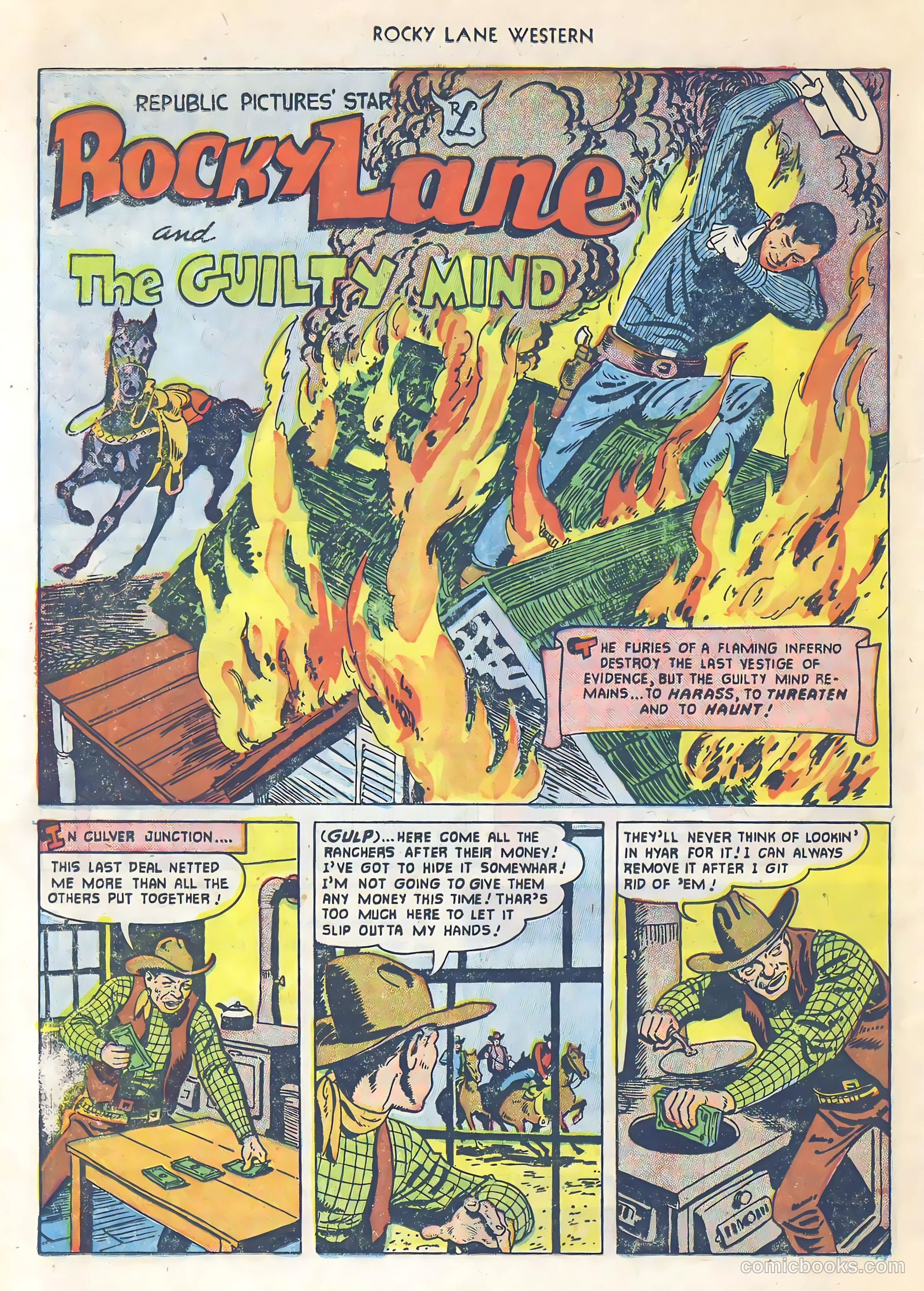 Rocky Lane Western #34 — page 25 of 33
