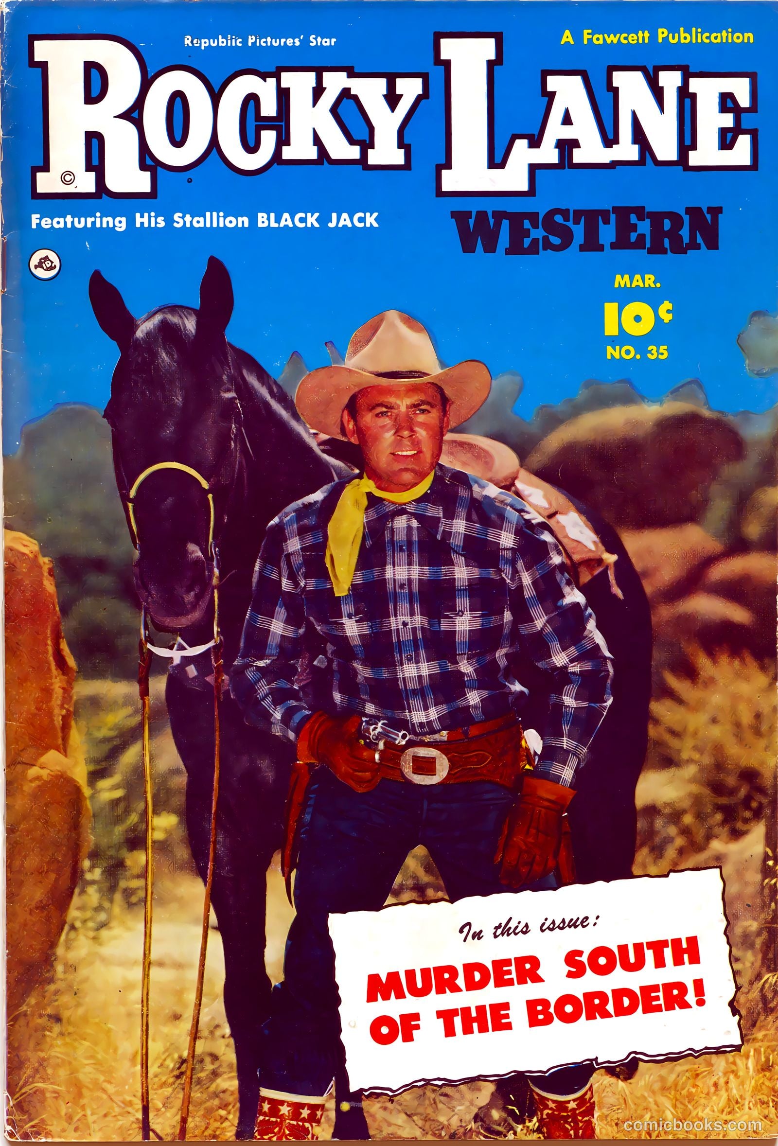 Rocky Lane Western #35 — page 1 of 36