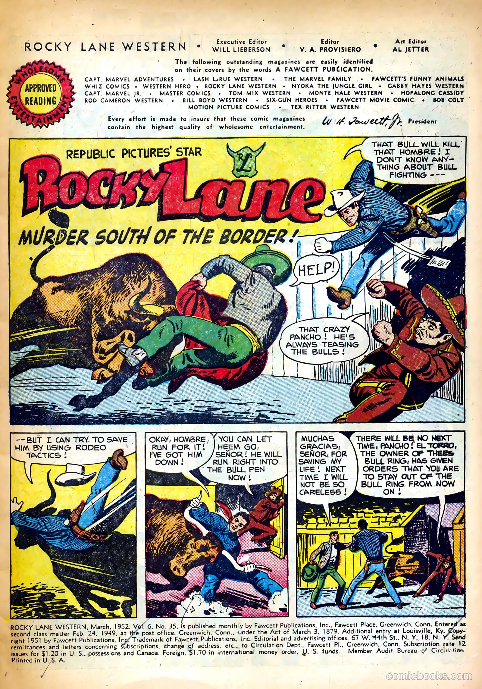 Rocky Lane Western #35 — page 3 of 36