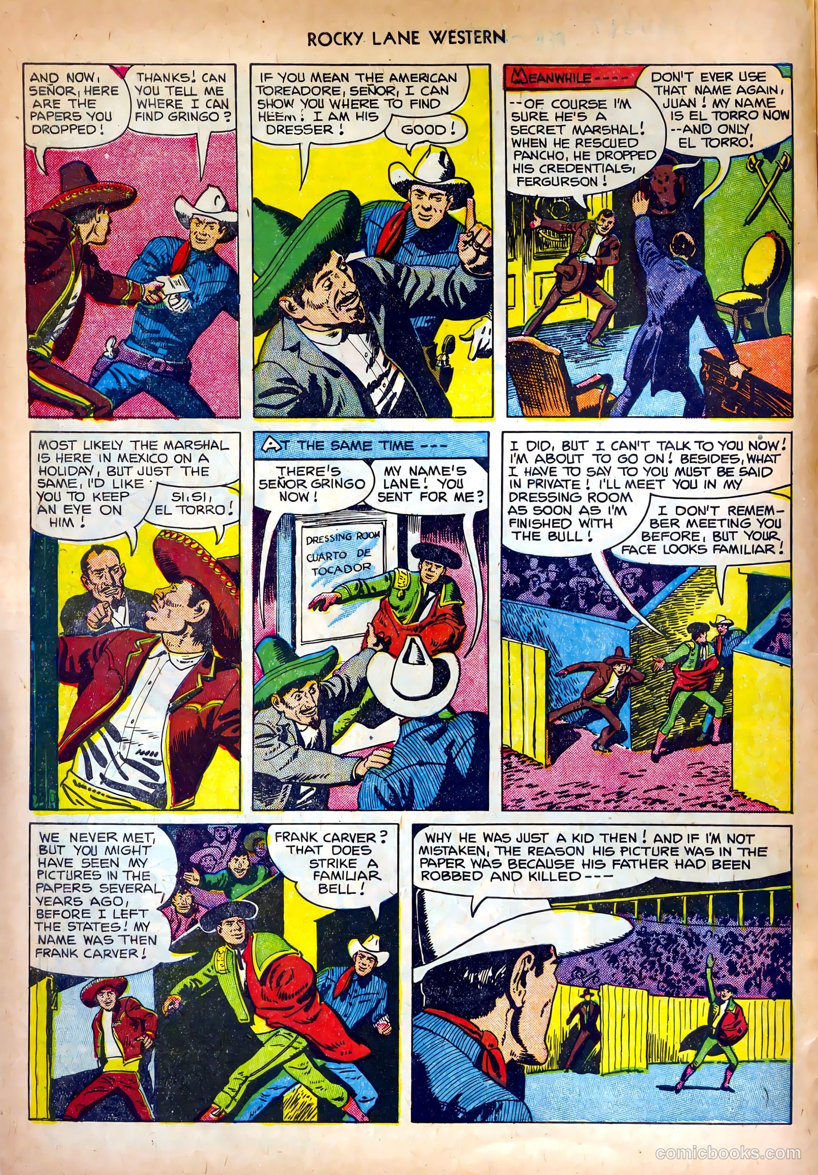 Rocky Lane Western #35 — page 4 of 36