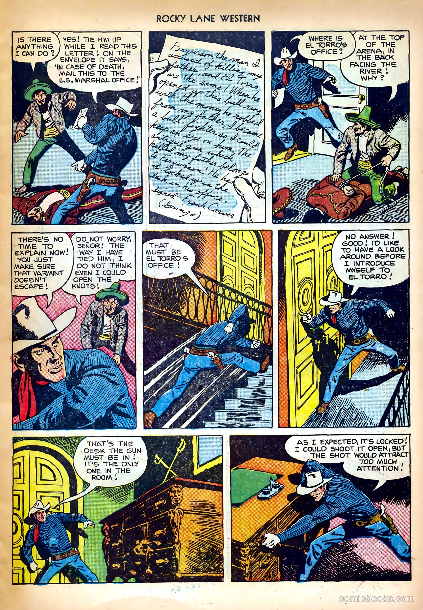 Rocky Lane Western #35 — page 7 of 36