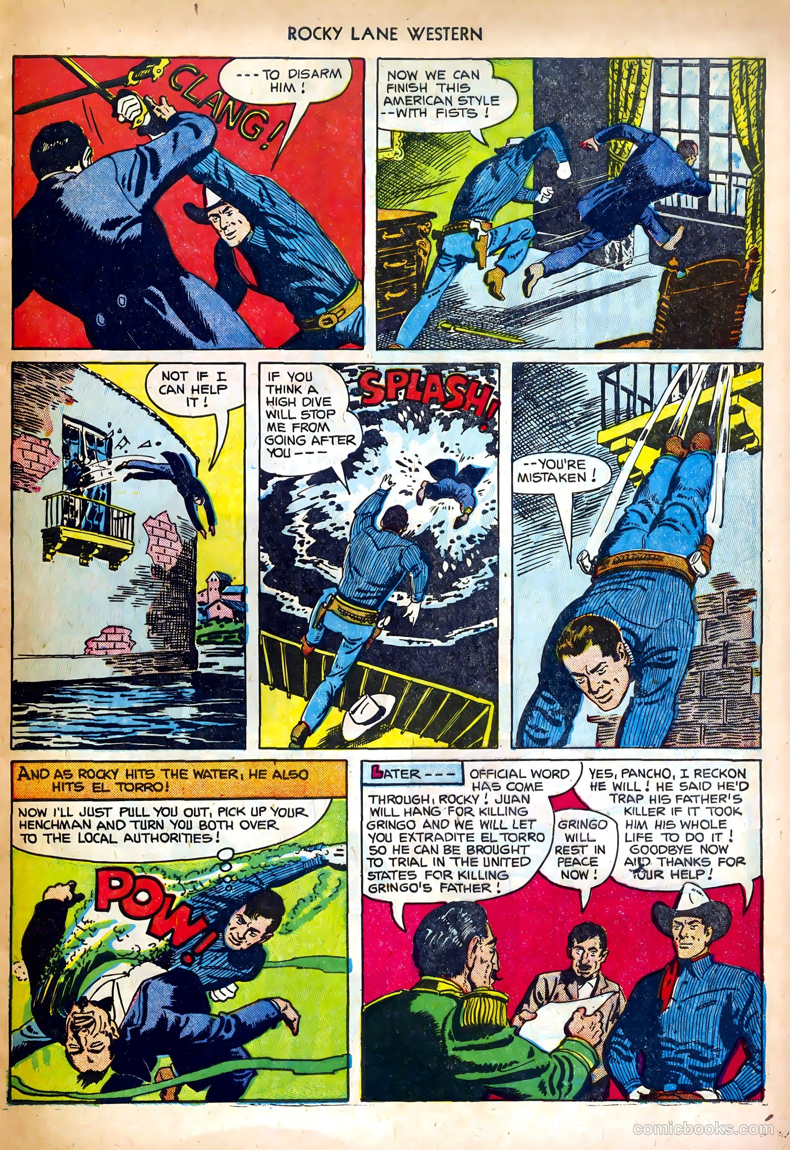 Rocky Lane Western #35 — page 9 of 36