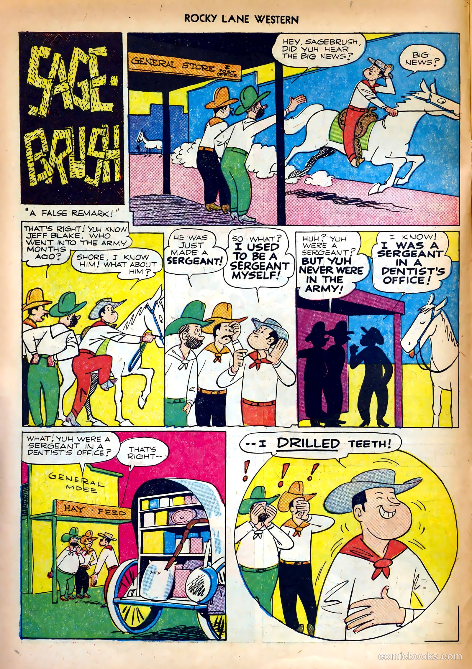 Rocky Lane Western #35 — page 10 of 36