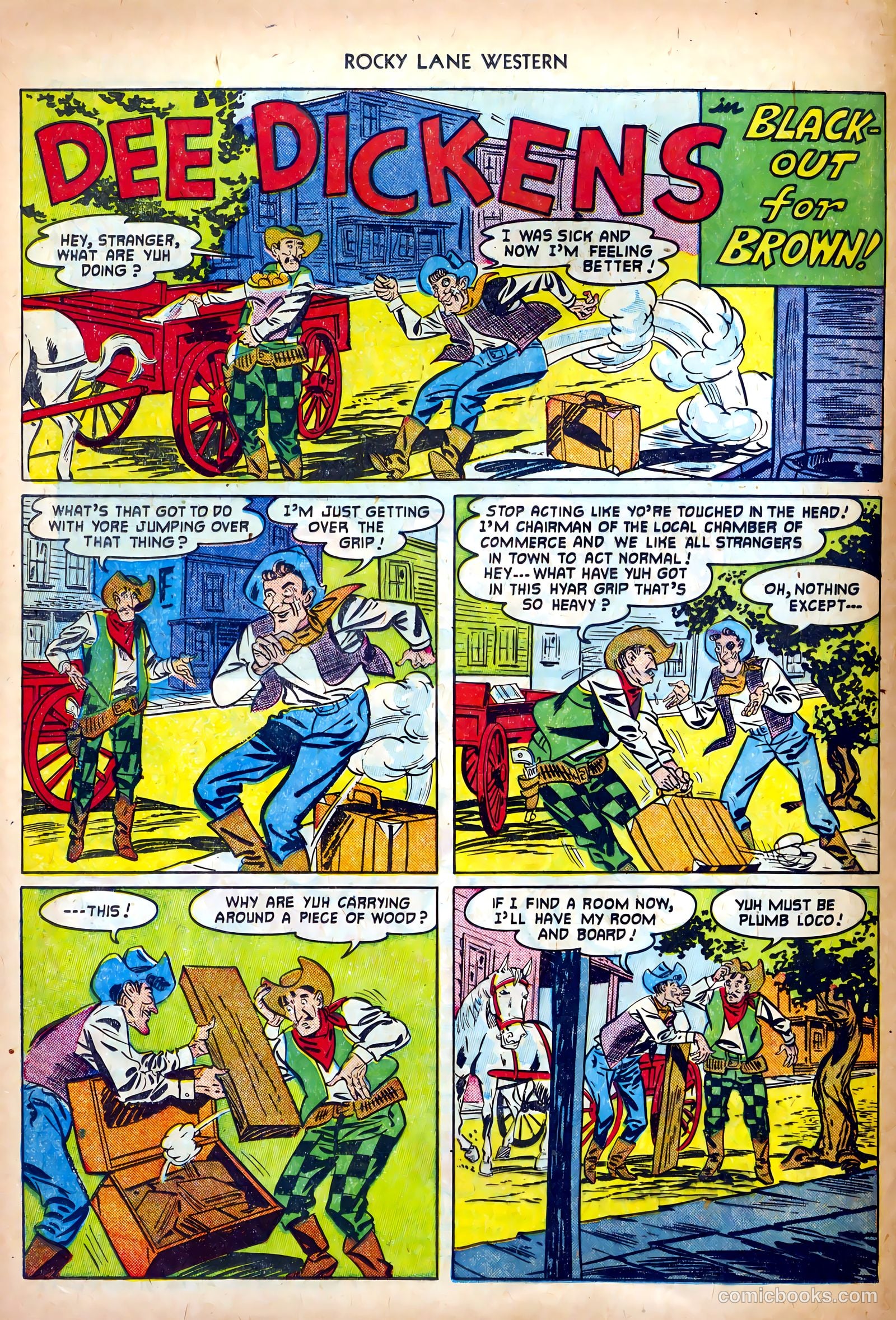Rocky Lane Western #35 — page 12 of 36