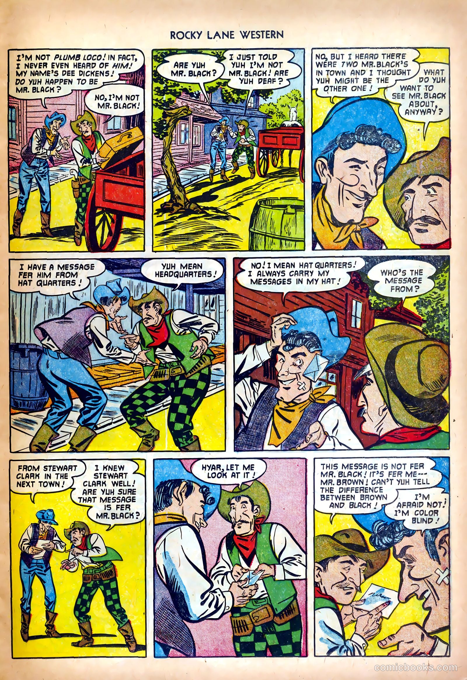 Rocky Lane Western #35 — page 13 of 36
