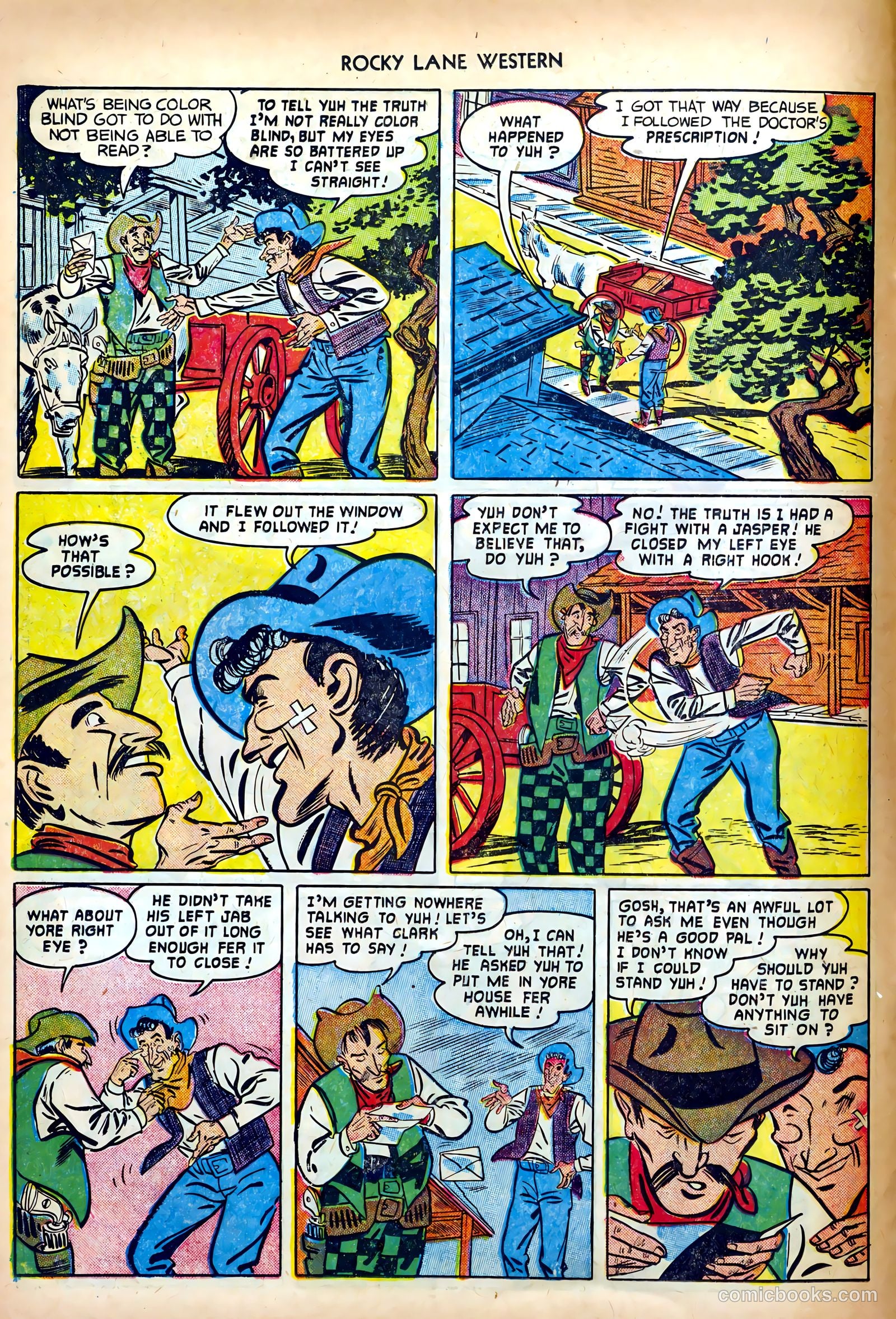 Rocky Lane Western #35 — page 14 of 36