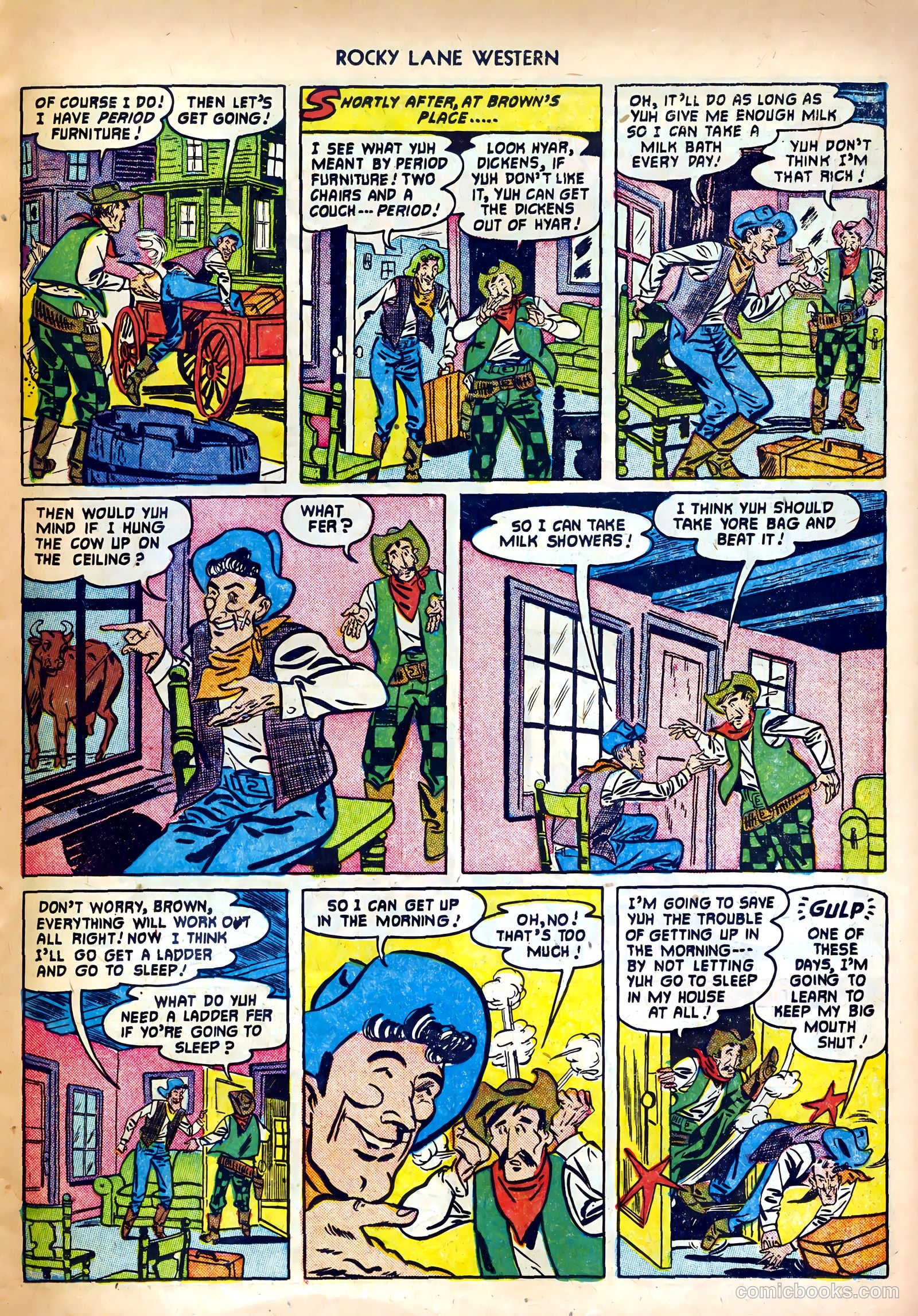 Rocky Lane Western #35 — page 15 of 36
