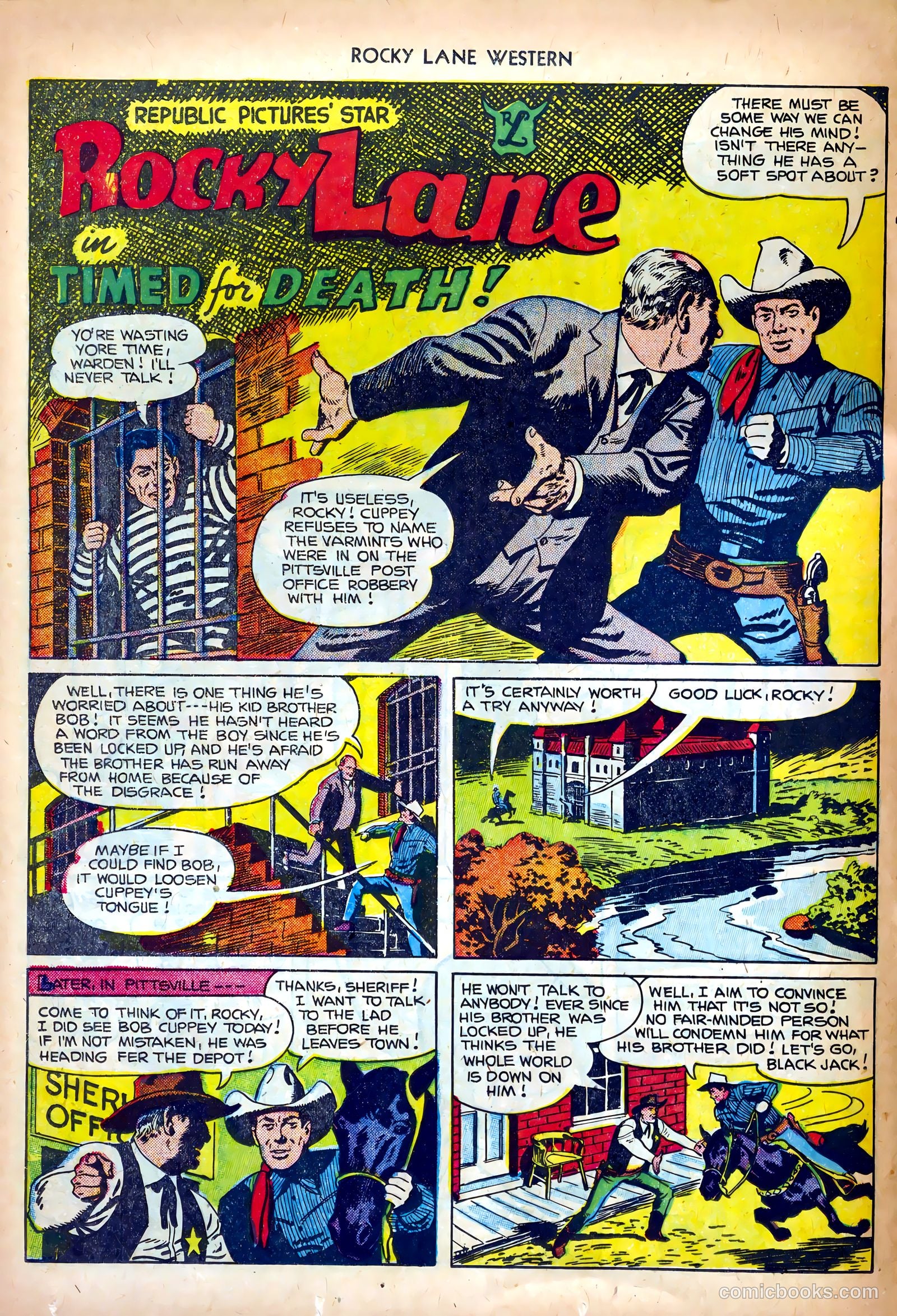 Rocky Lane Western #35 — page 16 of 36