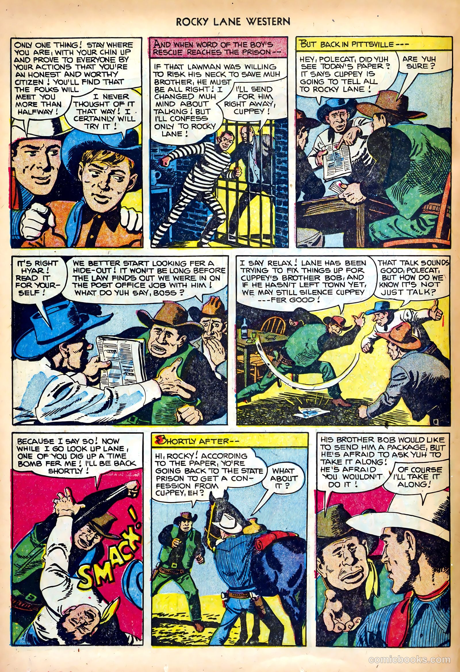 Rocky Lane Western #35 — page 18 of 36