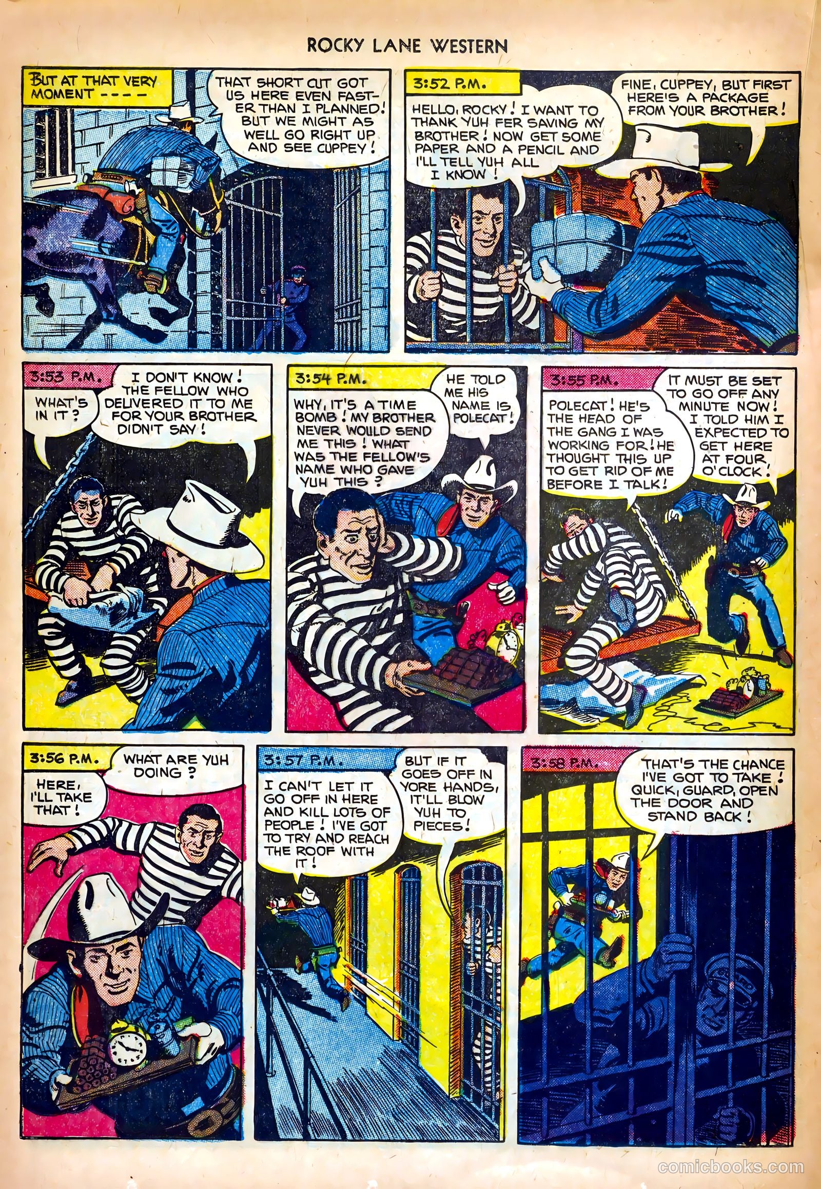 Rocky Lane Western #35 — page 20 of 36
