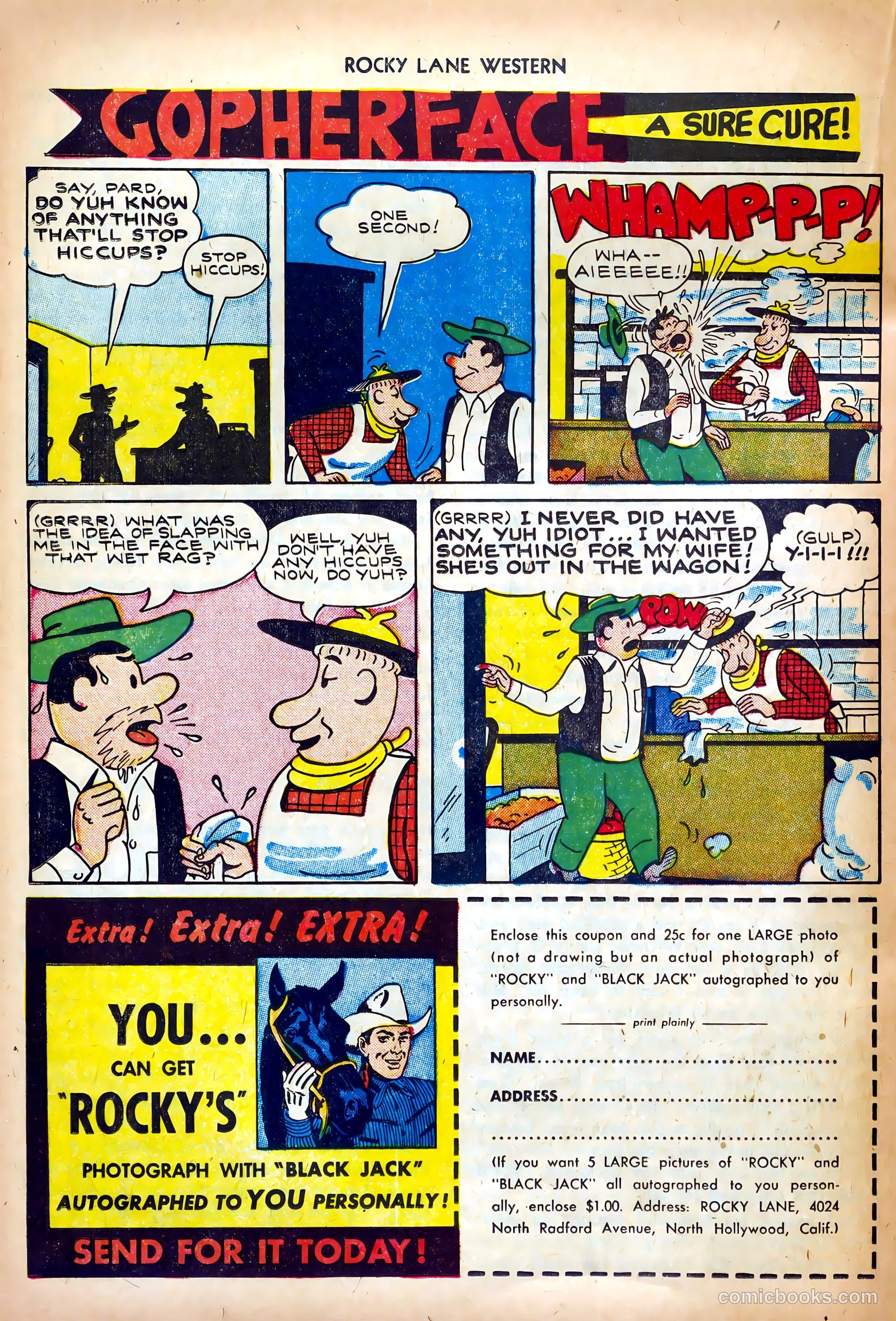 Rocky Lane Western #35 — page 24 of 36