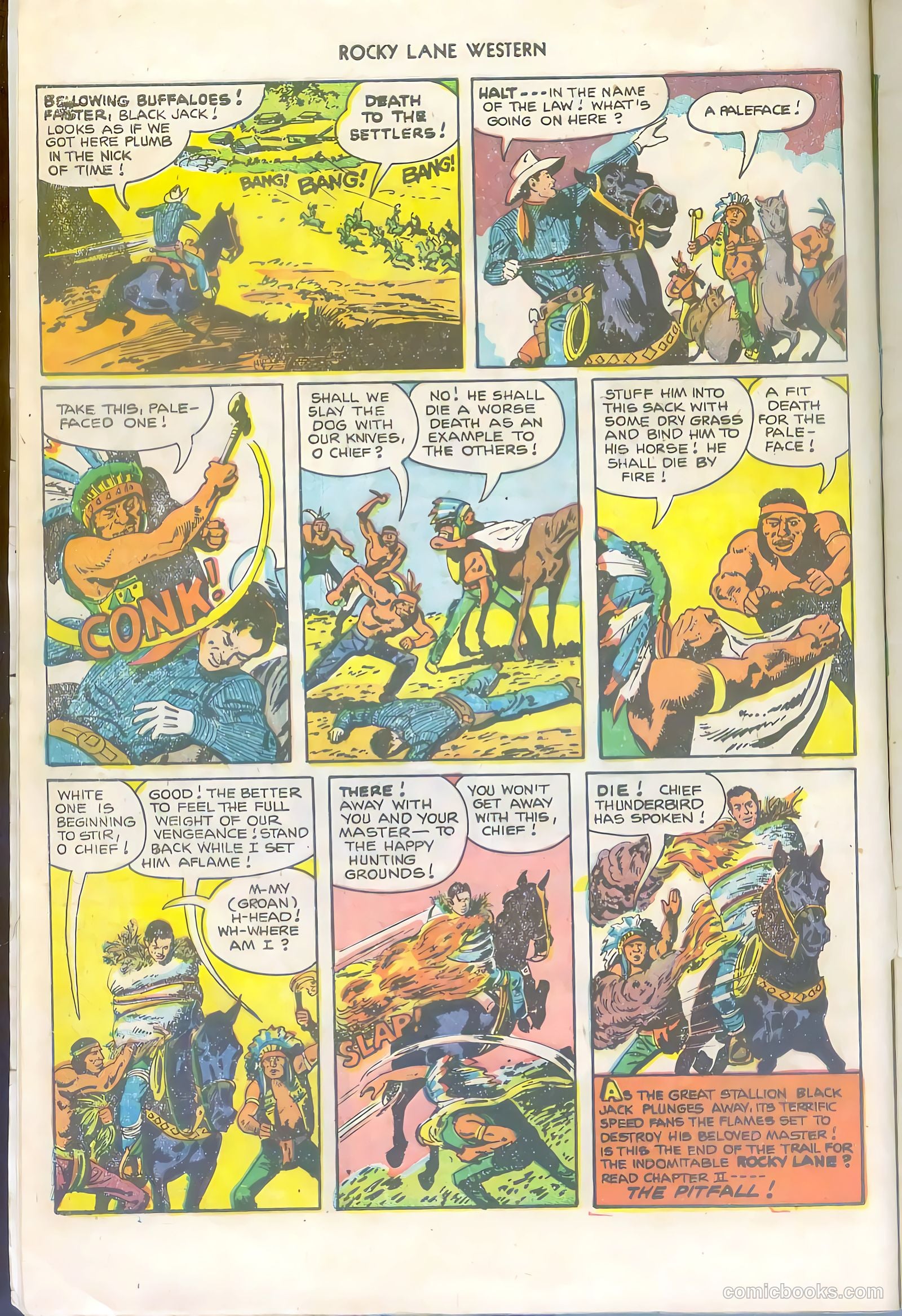 Rocky Lane Western #36 — page 8 of 36