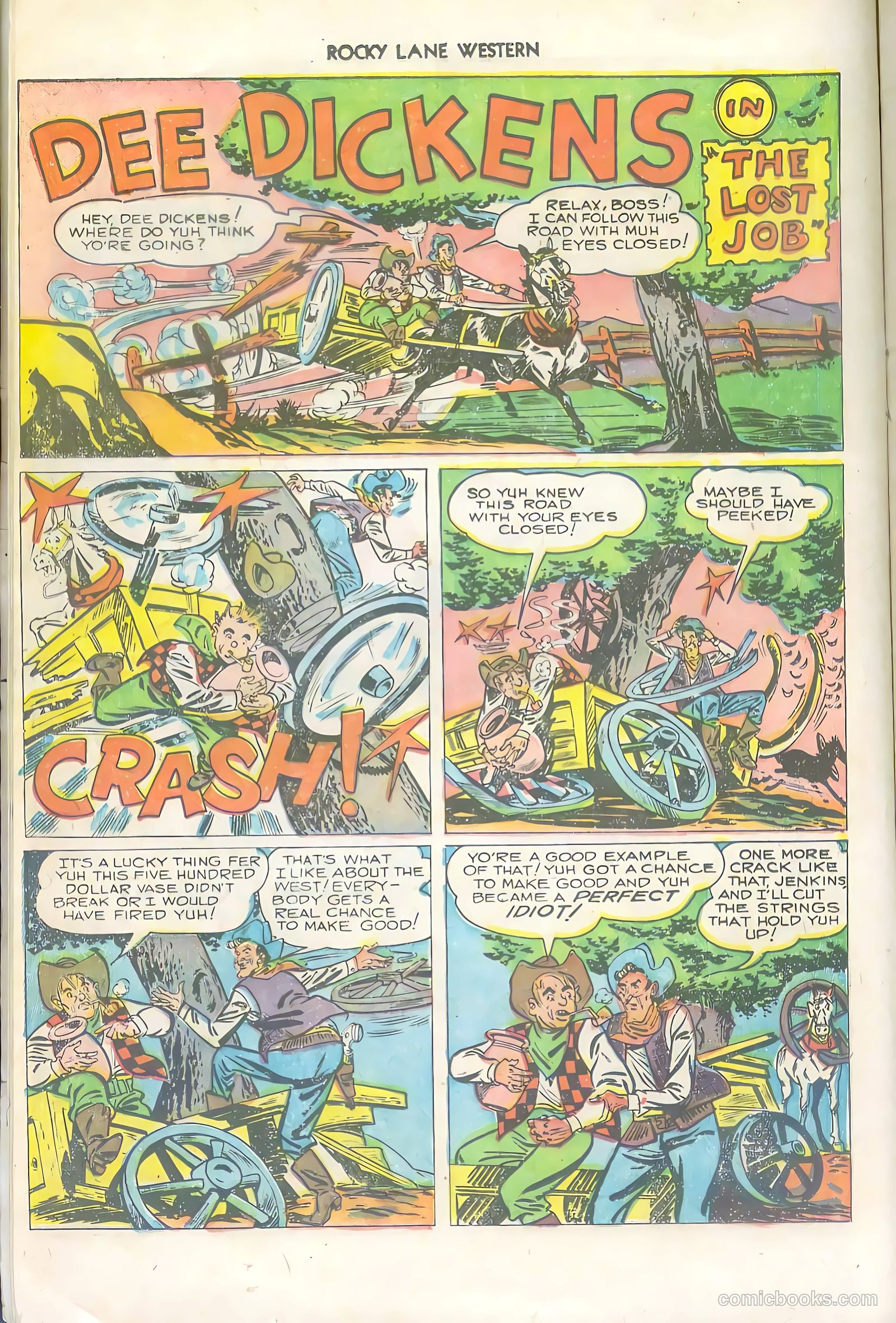 Rocky Lane Western #36 — page 12 of 36