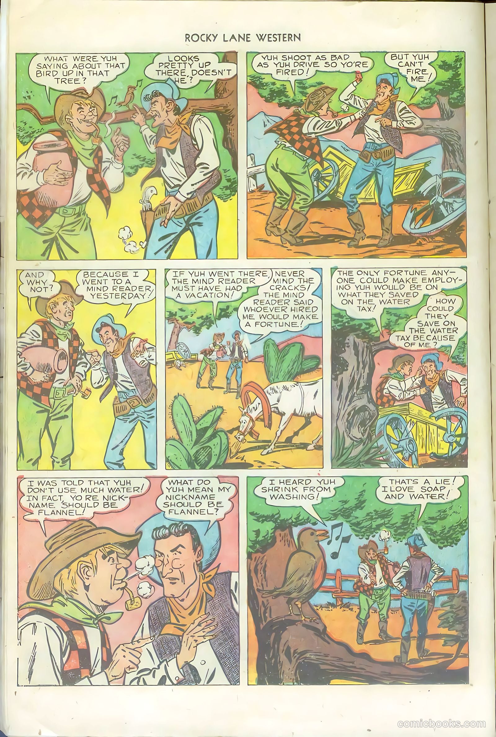 Rocky Lane Western #36 — page 14 of 36