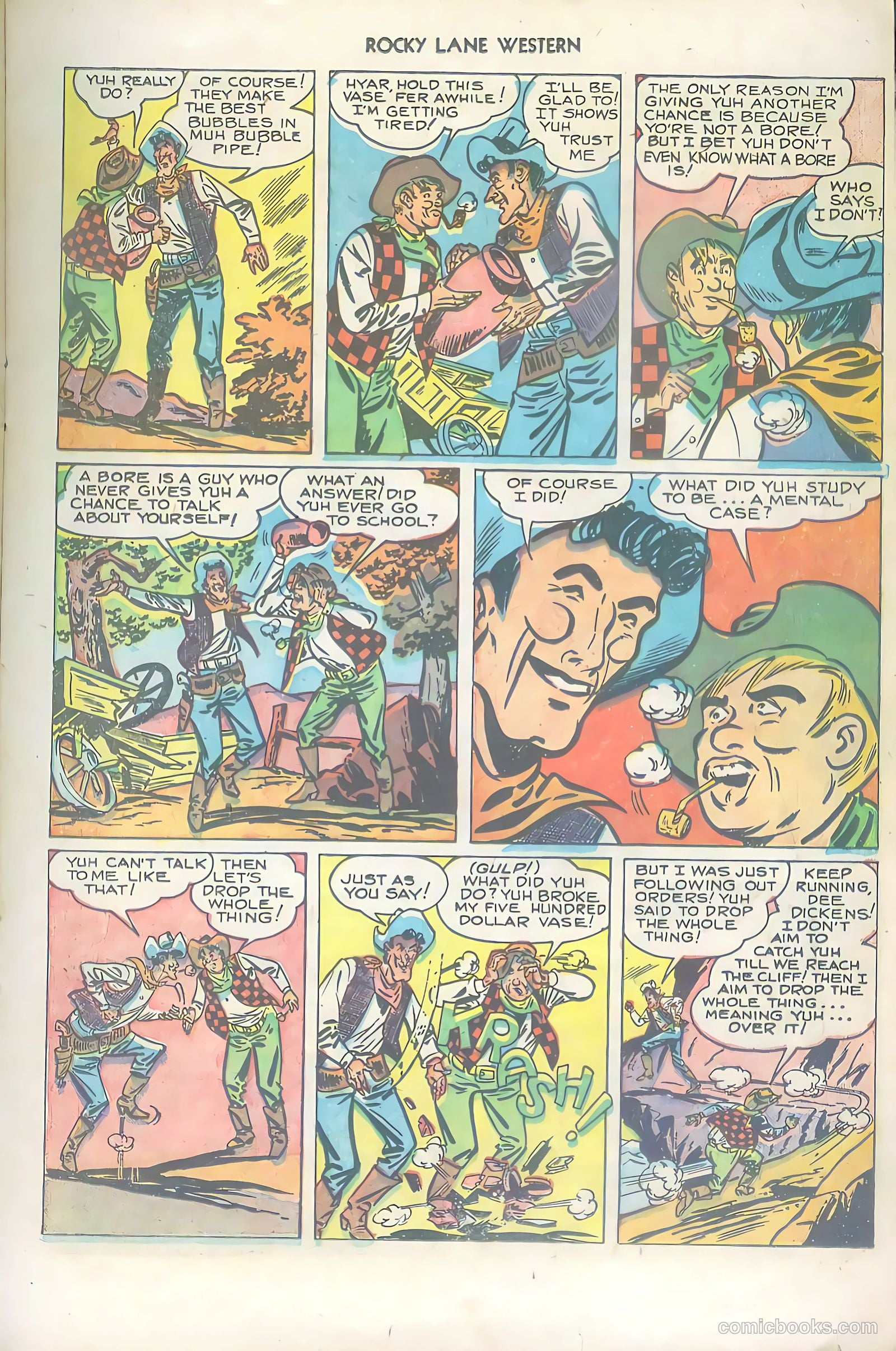 Rocky Lane Western #36 — page 15 of 36