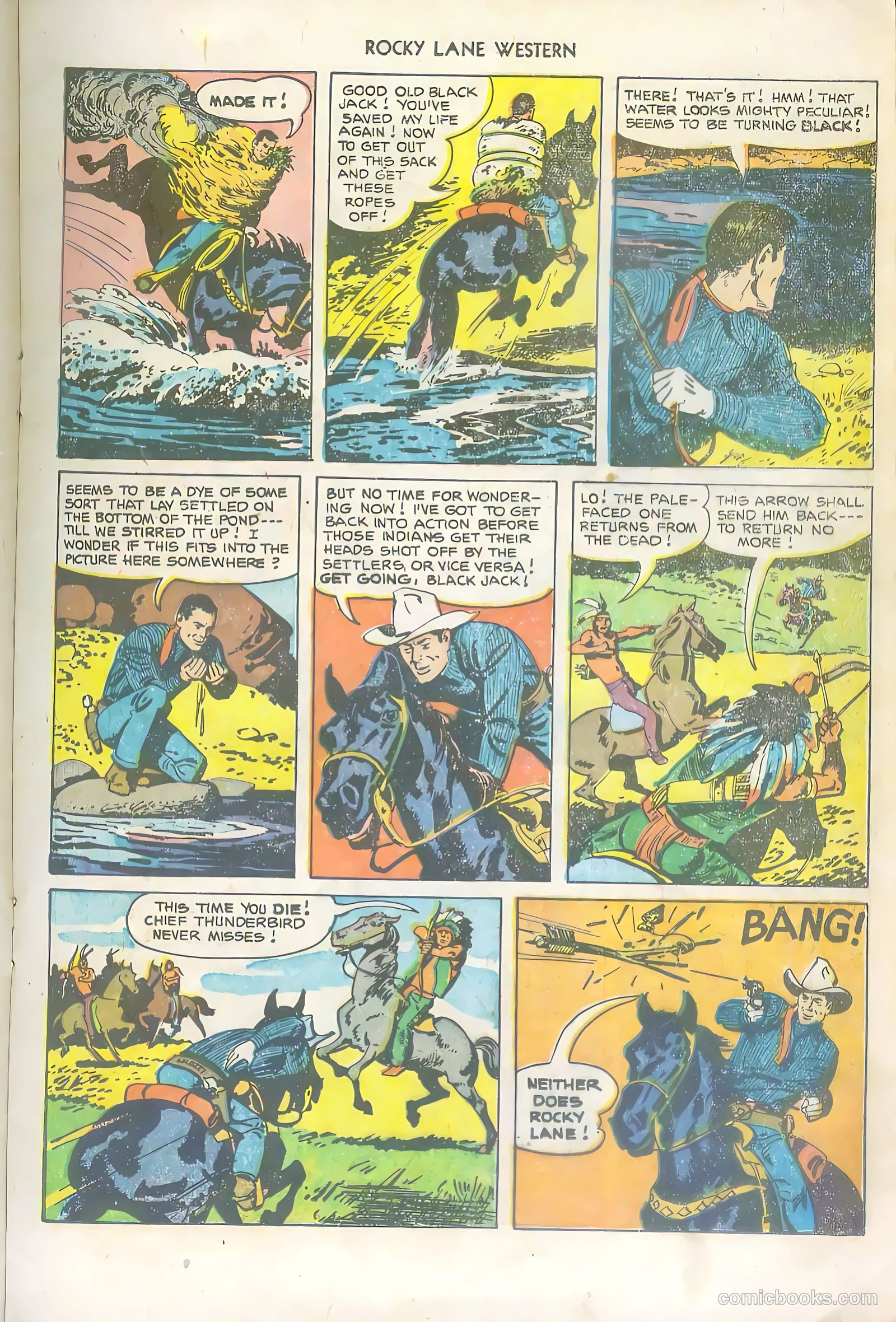 Rocky Lane Western #36 — page 17 of 36